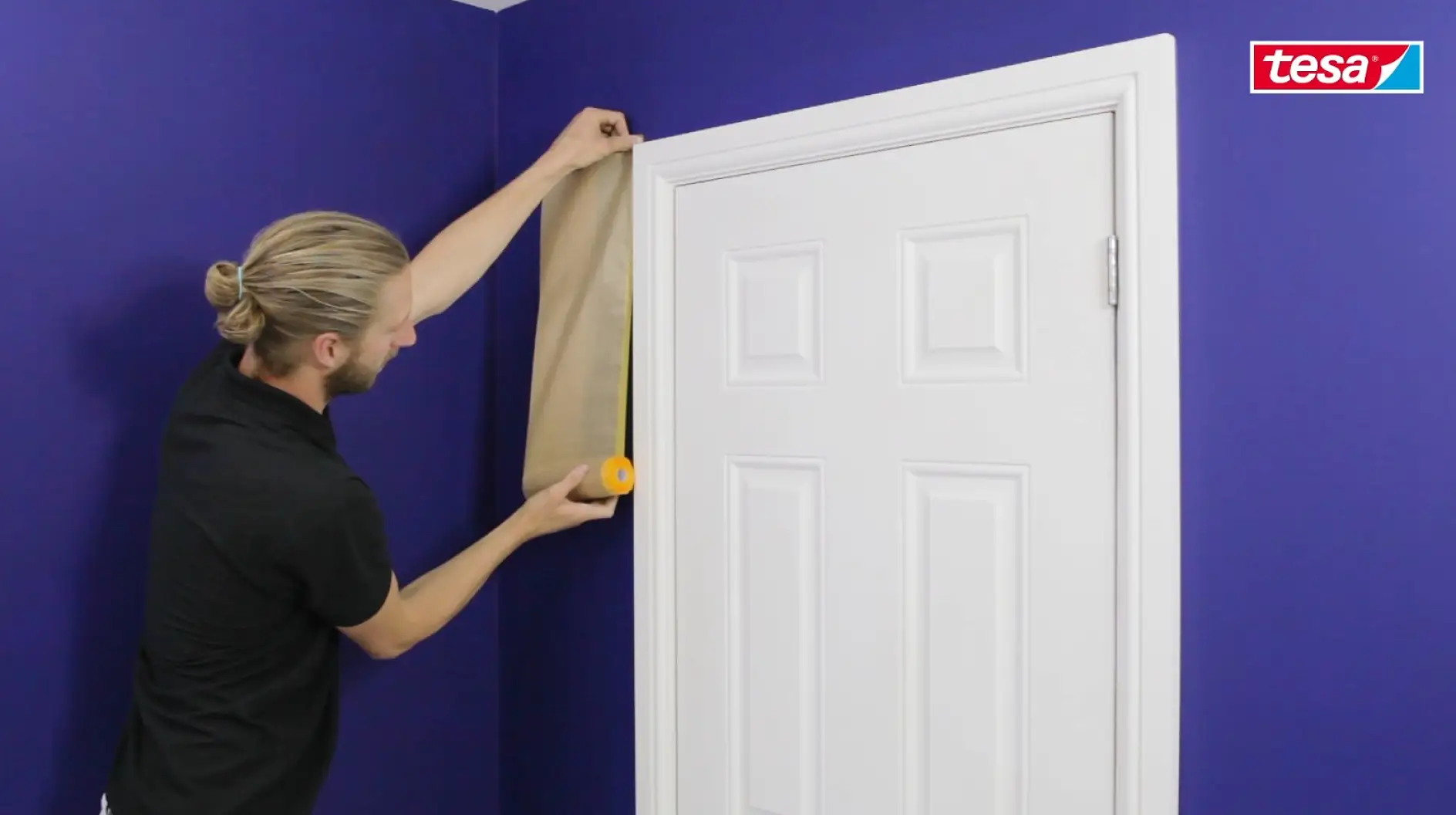 comment proteger son mur avec la gamme easy cover lors de l'application de la peinture au spray