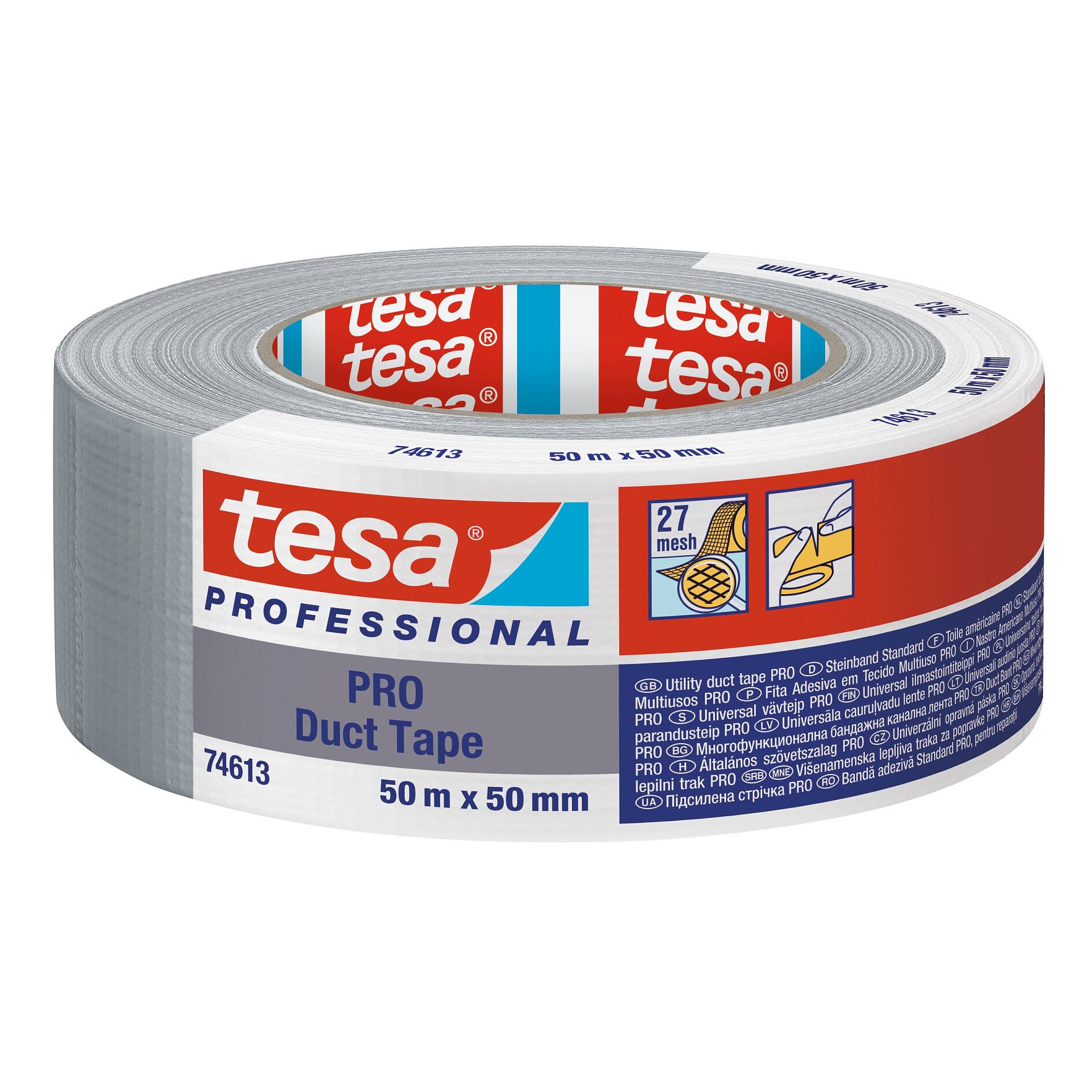Ruban adhésif toilé tesa® Professional tesa 60100-00000-00 blanc (L x l) 90  m x 50 mm acrylate 1 pc(s)