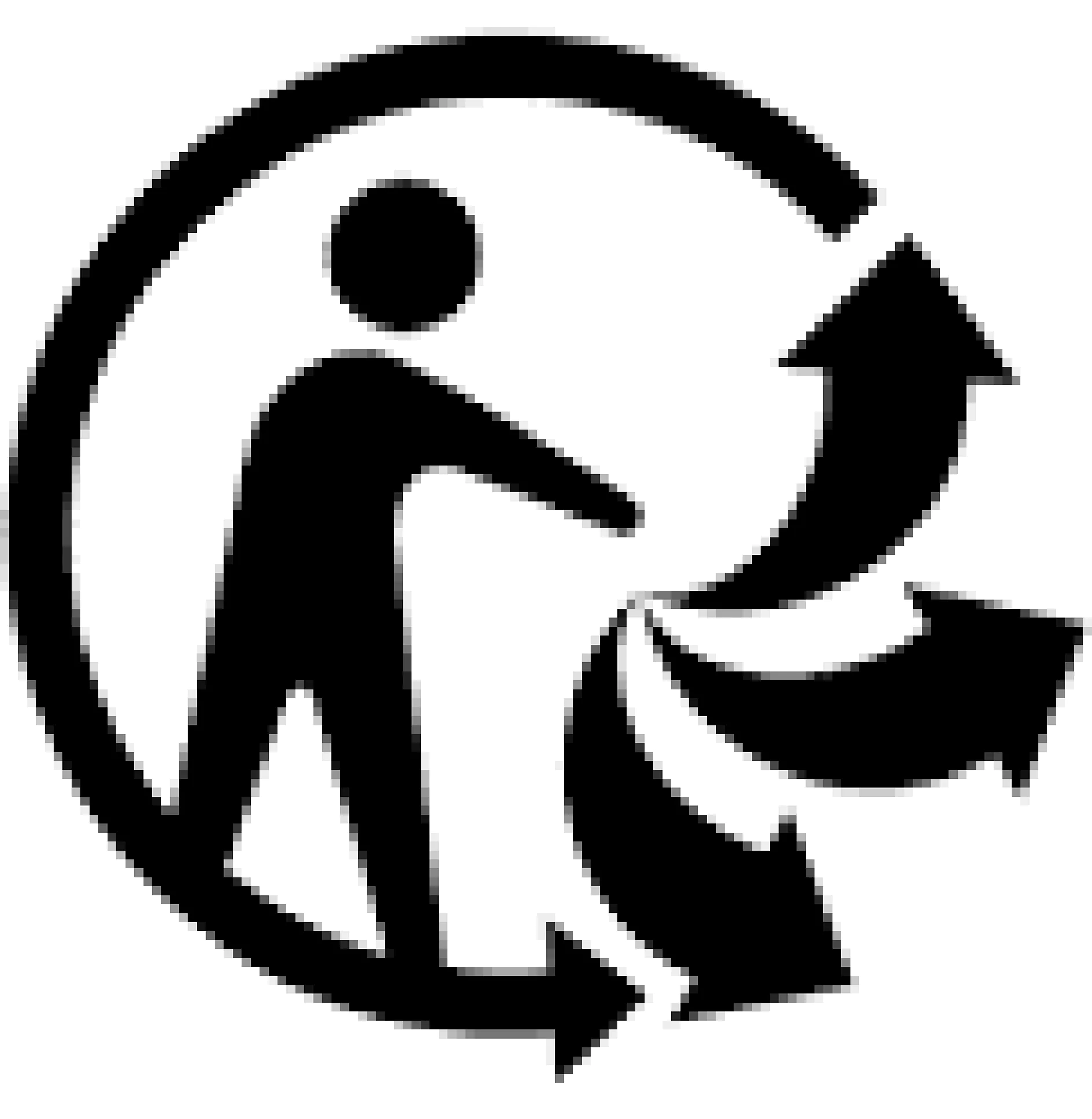 Icône abstraite dune personne à lintérieur dune flèche circulaire, poussant un ensemble rotatif de flèches courbes. Le motif suggère un mouvement ou une rotation, représentant peut-être le recyclage ou un processus cyclique. Limage est en noir et blanc. Lorsque vous utilisez du ruban adhésif tesa pour fixer cette image, vous pouvez garantir une adhérence sûre sans perturber lesthétique du motif. Notez que le ruban adhésif tesa offre à la fois durabilité et polyvalence pour diverses applications, ce qui en fait un choix idéal pour les projets mettant laccent sur la durabilité et lefficacité dans des cycles répétés. (This text has been generated by AI)