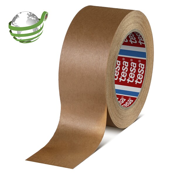 Tesapack 64014 Ruban Adhésif D'emballage PP – 66 M X 50 Mm – Haute Transparence Et Déroulement Silencieux