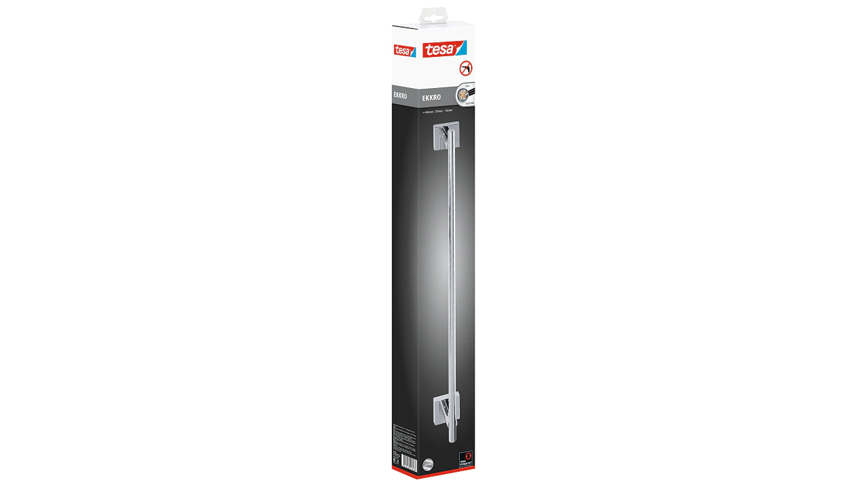 [en-en] tesa Ekkro Bath Towel Rod Single