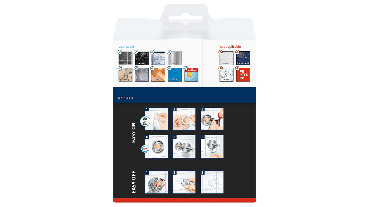 [en-en] tesa Hukk Tumbler Holder