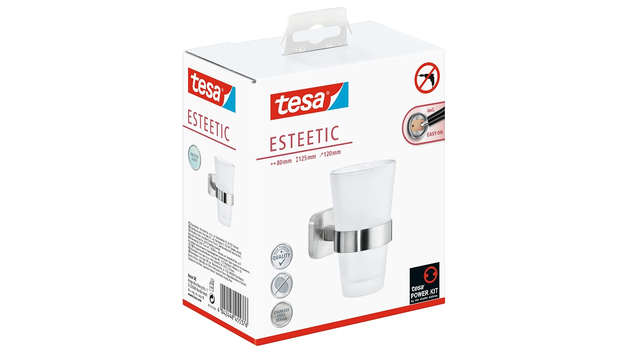 [en-en] tesa Esteetic Tumbler Holder
