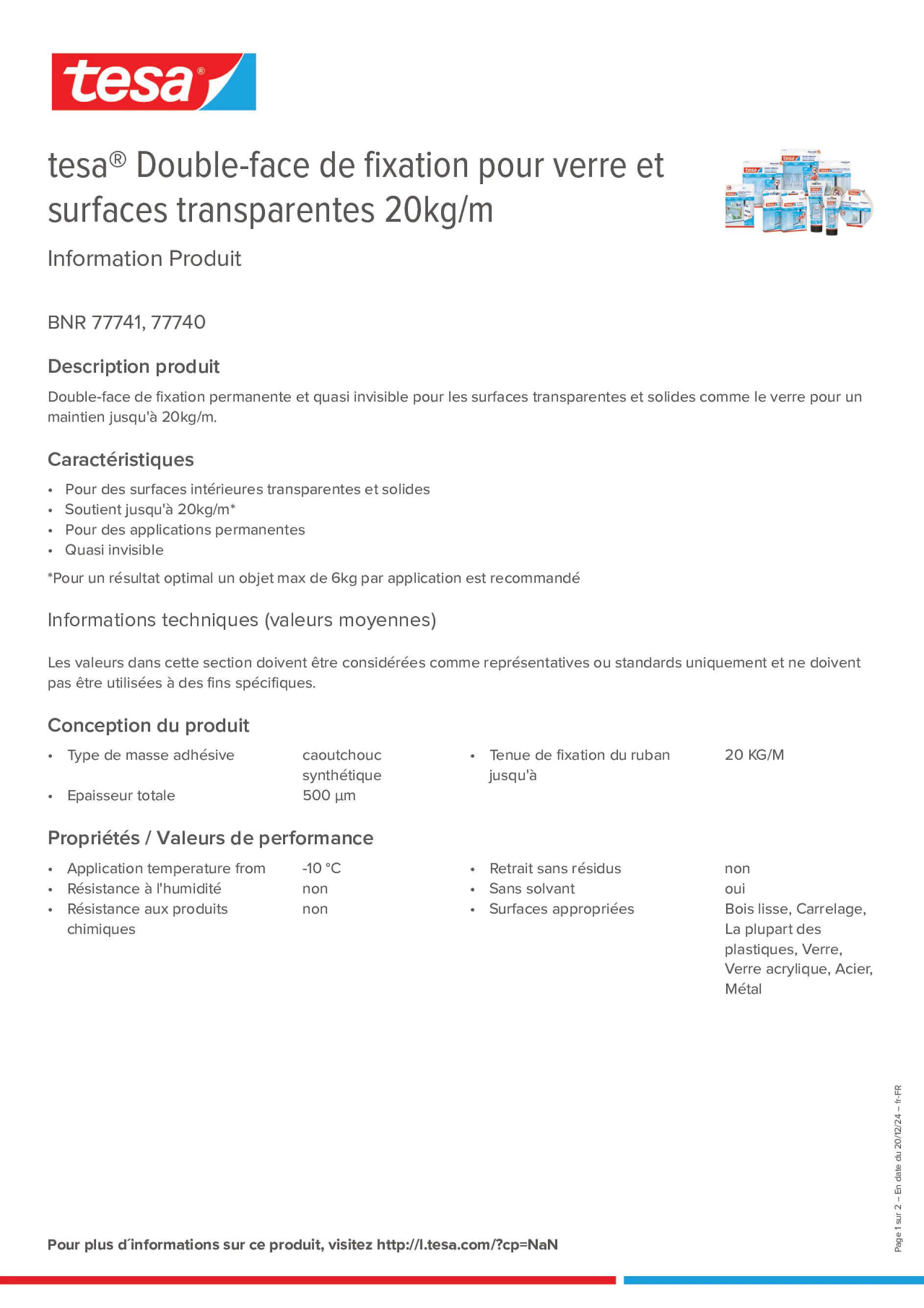 Product information_tesa® 77740_fr-FR