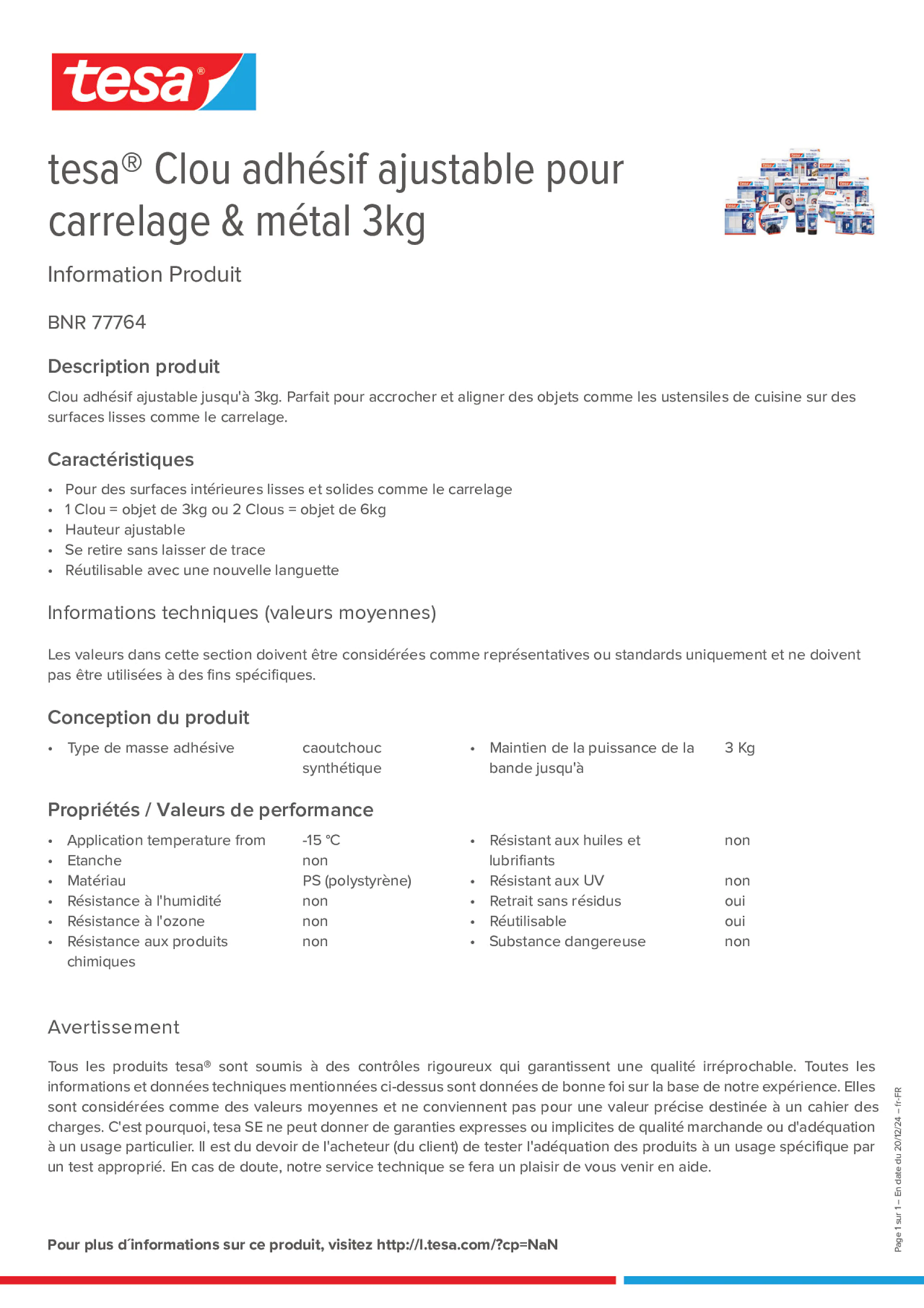 Product information_tesa® 77764_fr-FR