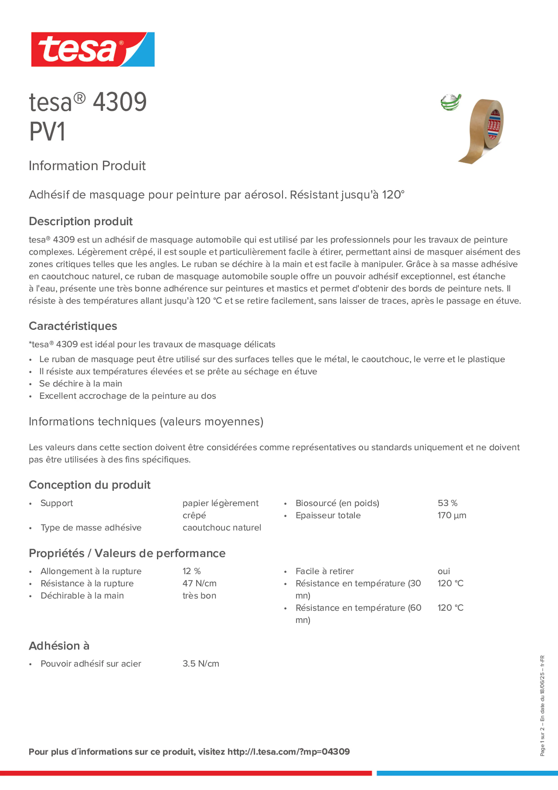 Product information_tesa® 04309_fr-FR