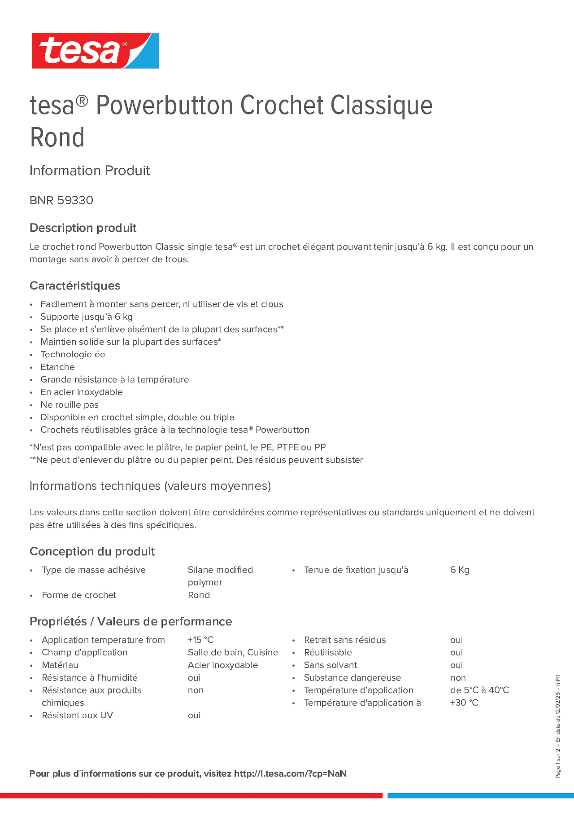 Product information_tesa® Powerbutton 59330_fr-FR