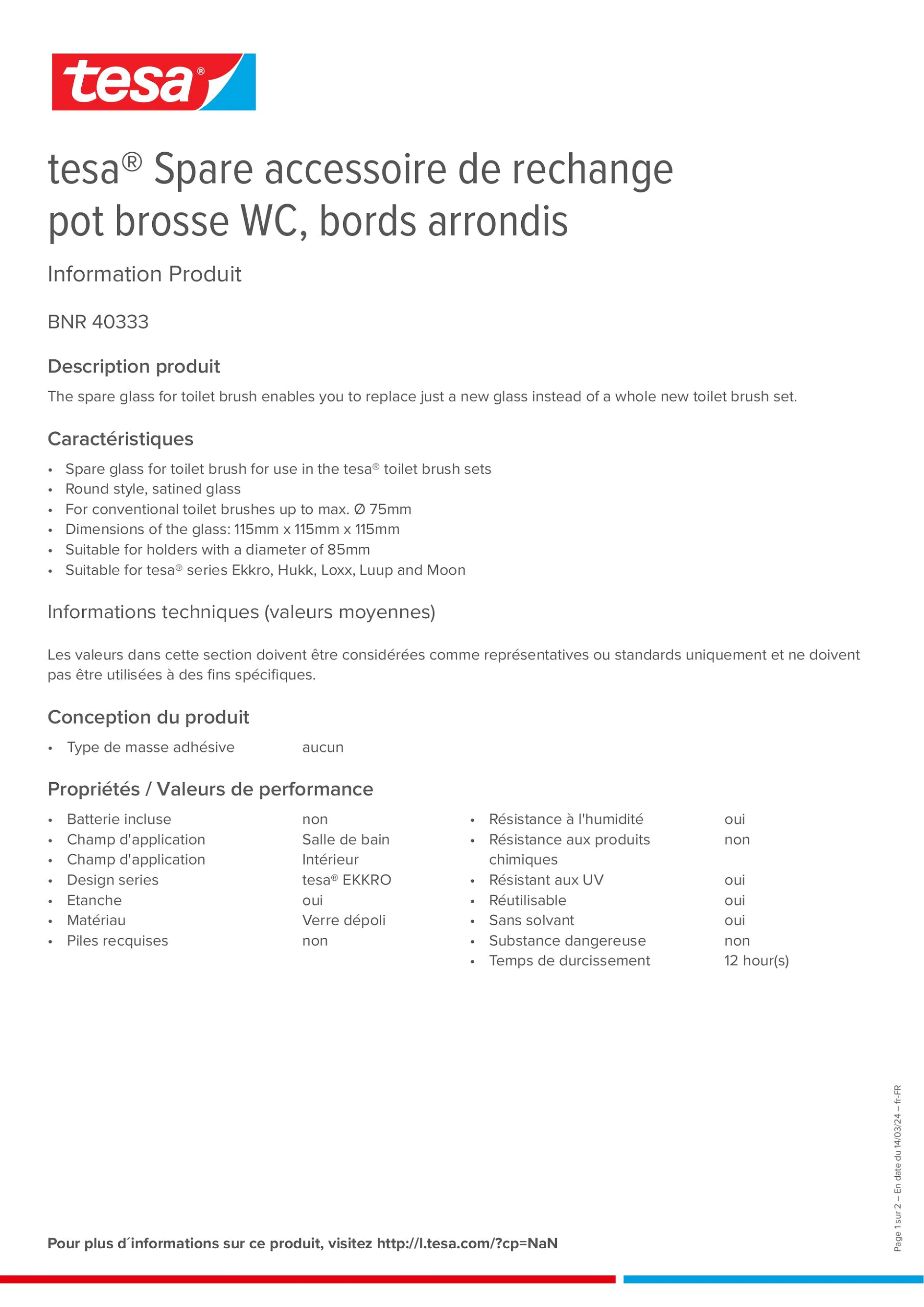 Product information_tesa® 40333_fr-FR