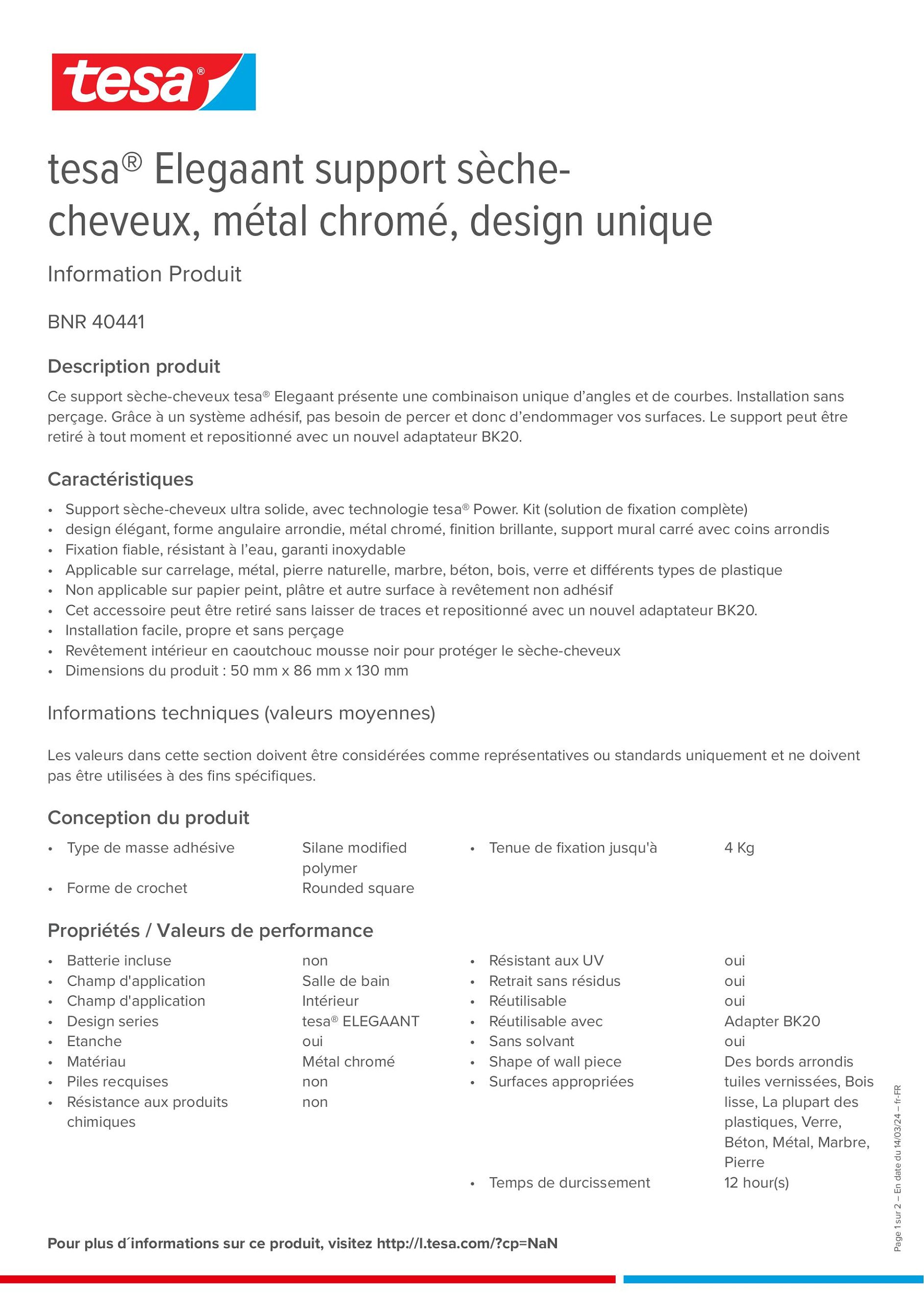 Product information_tesa® 40441_fr-FR
