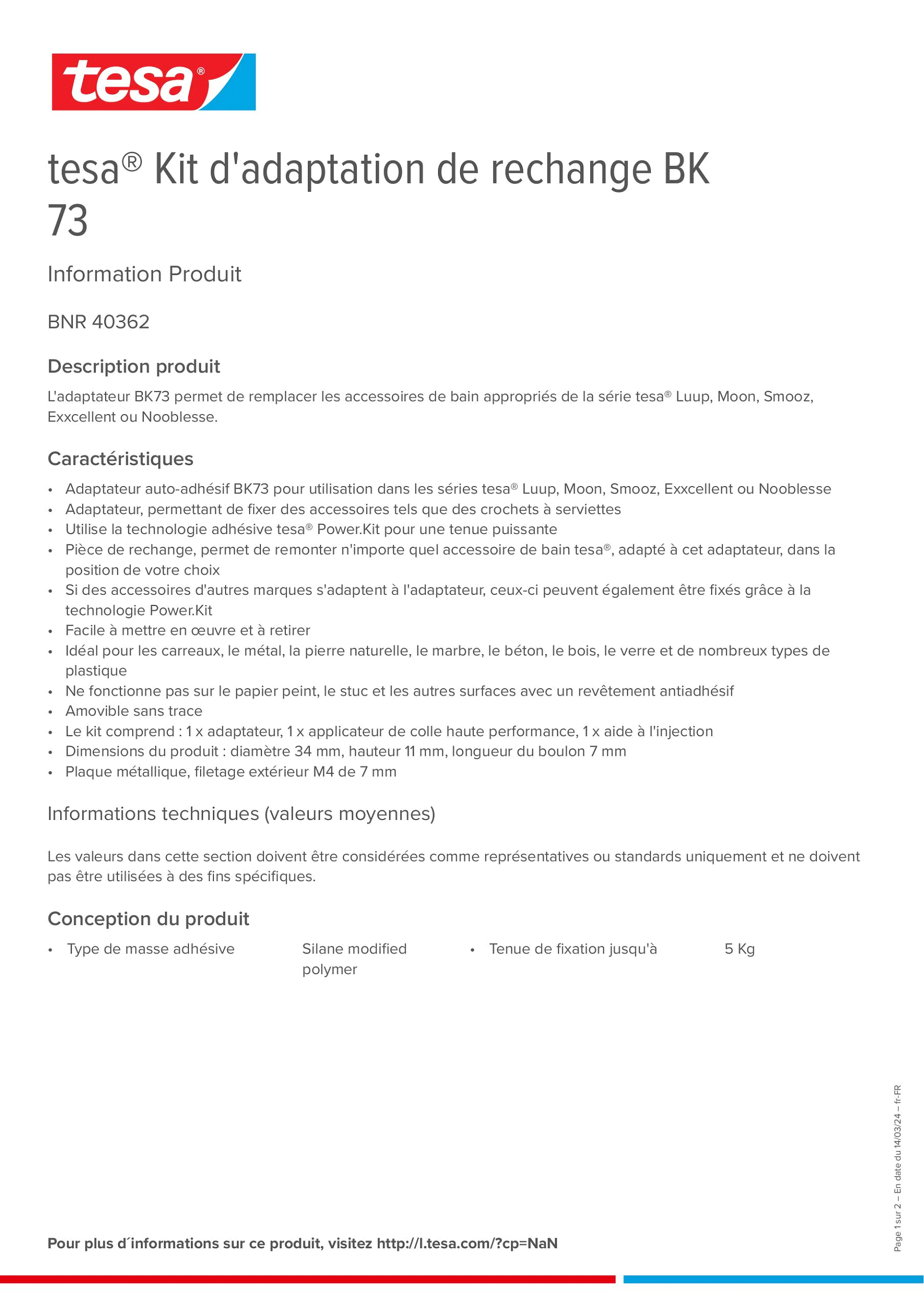Product information_tesa® 40362_fr-FR