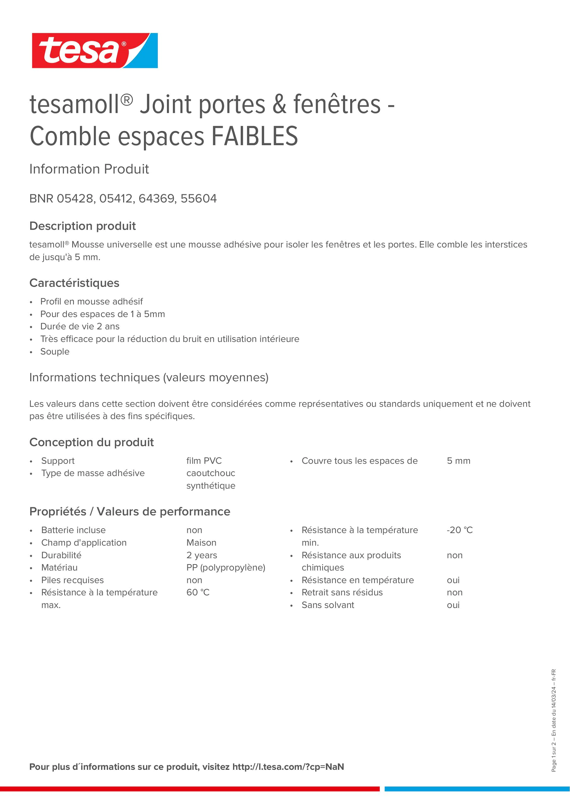 Product information_tesamoll® 55604_fr-FR