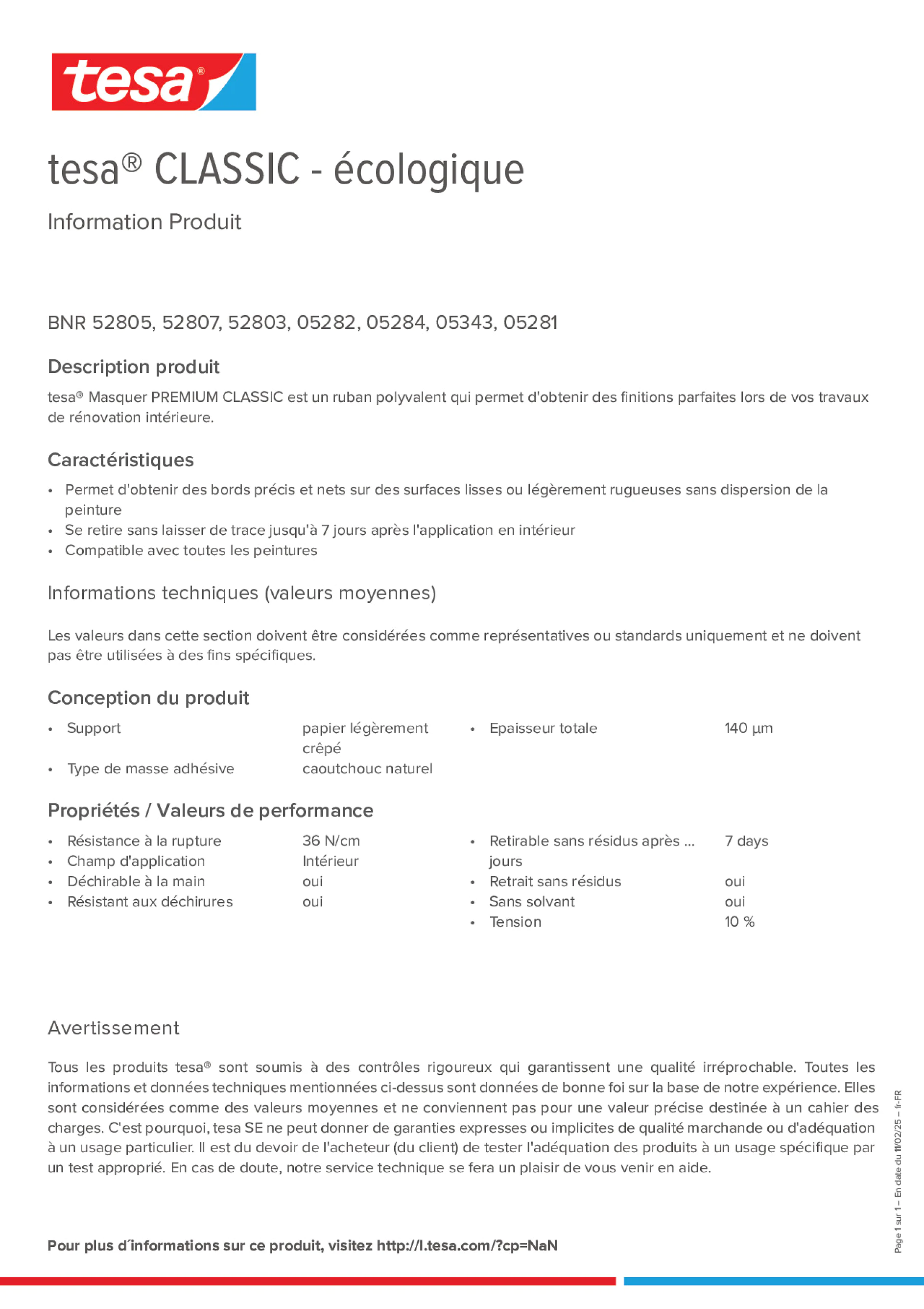 Product information_tesa® 5284_fr-FR