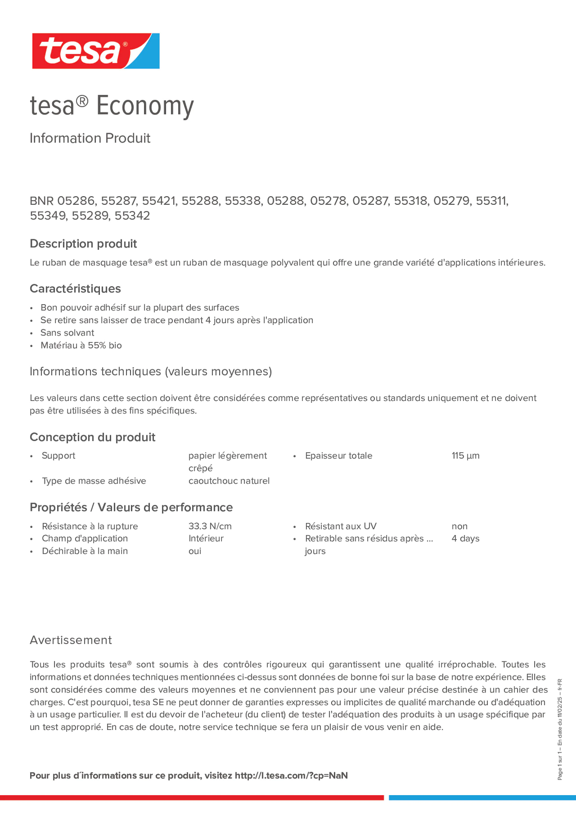 Product information_tesa® 55287_fr-FR