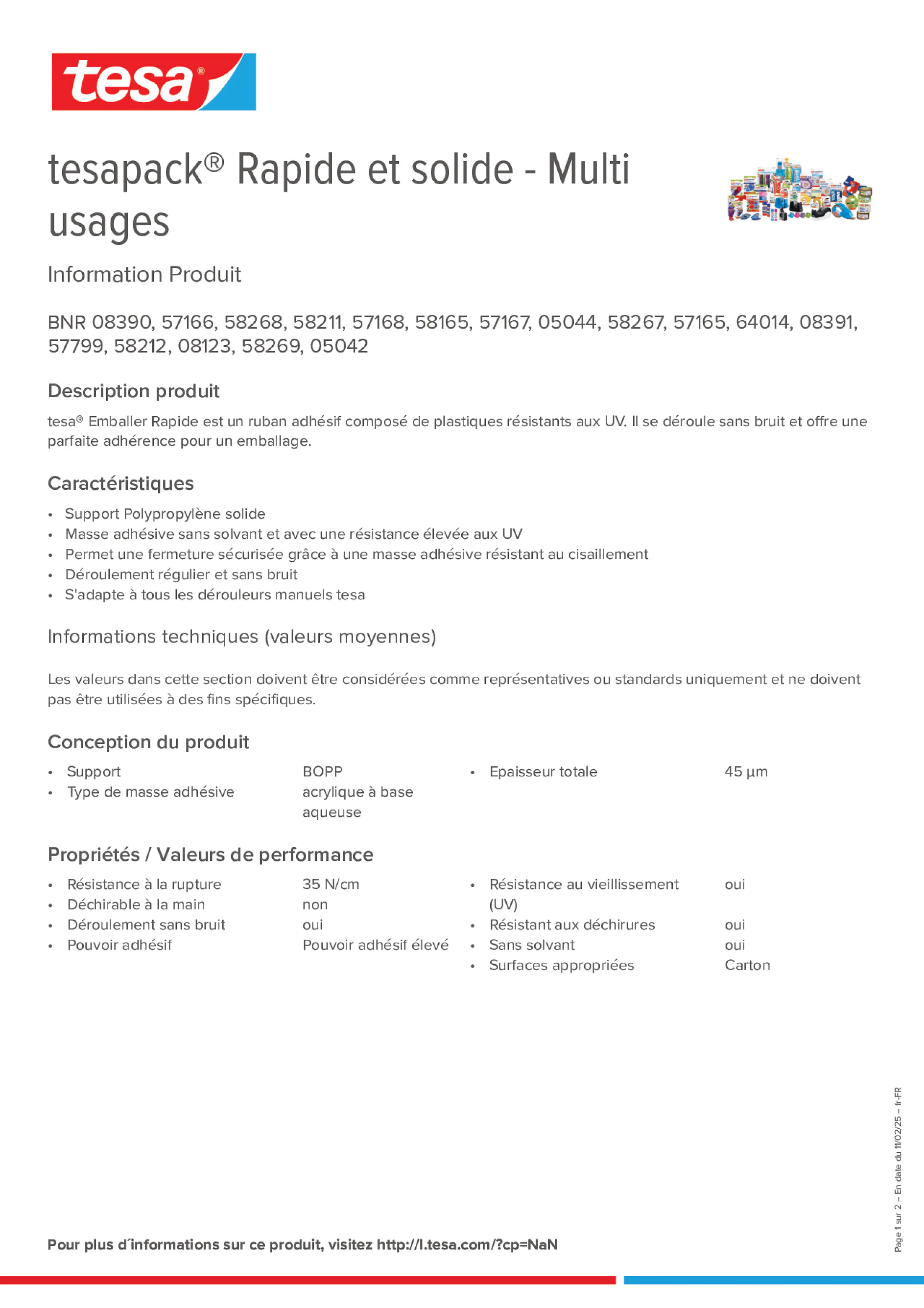 Product information_tesapack® 57424_fr-FR