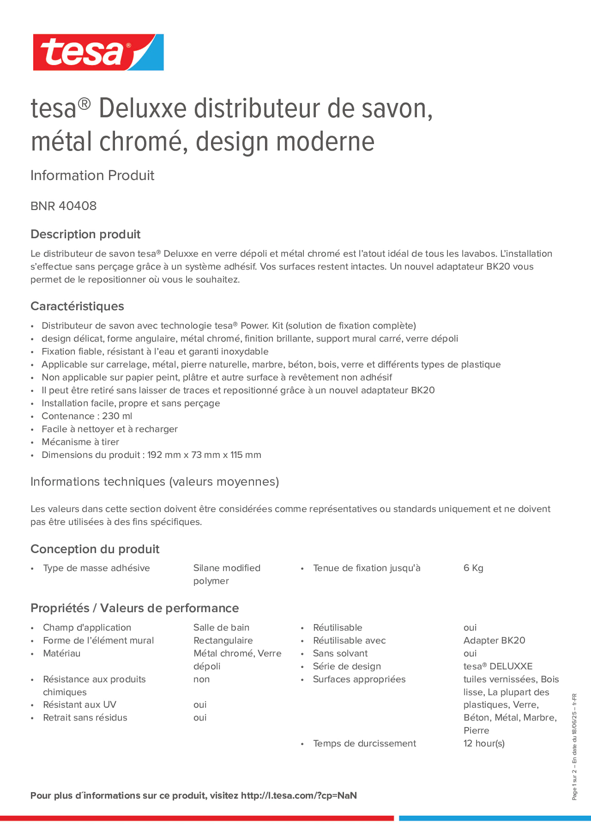 Product information_tesa® 40408_fr-FR
