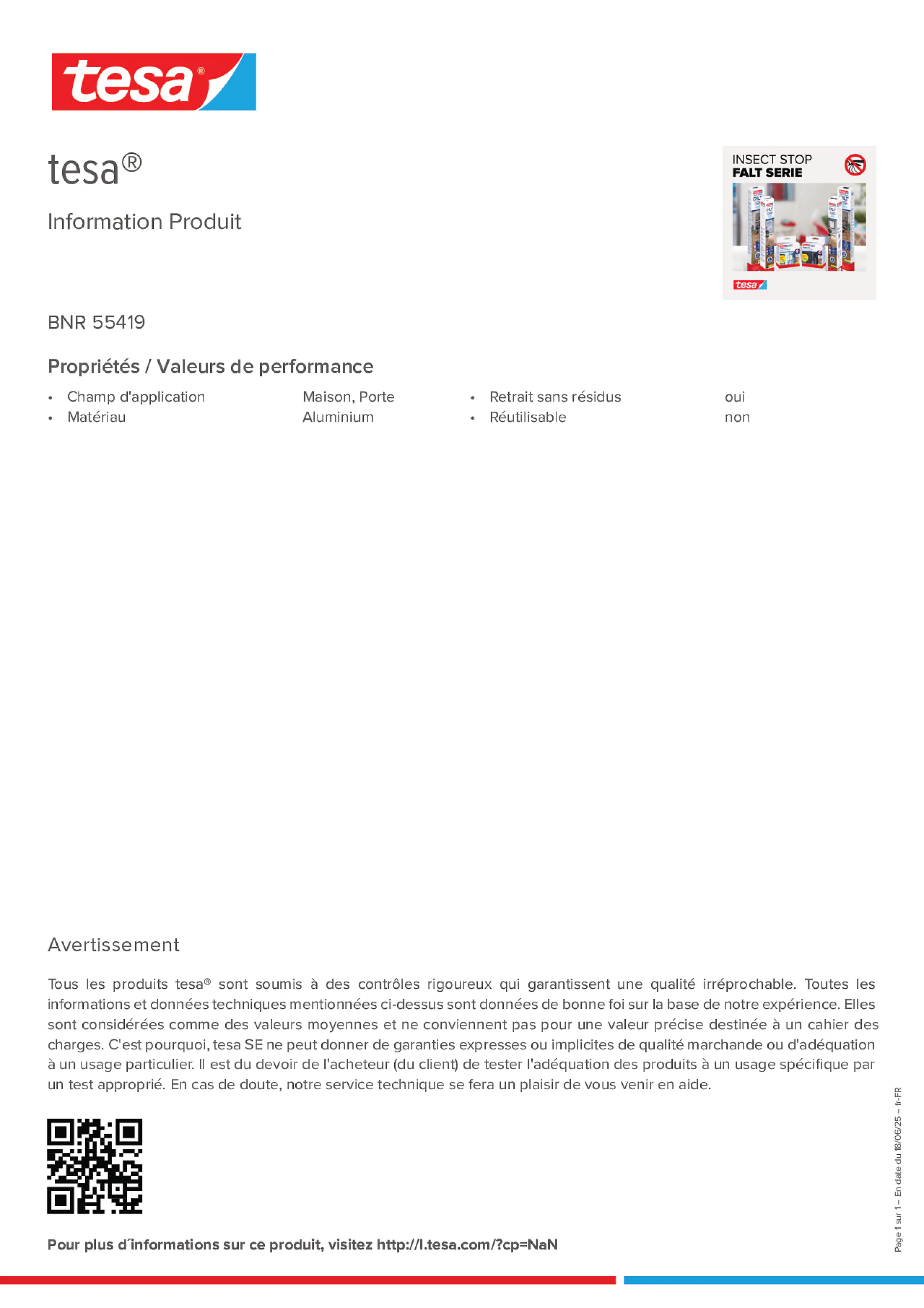 Product information_tesa® 55419_fr-FR
