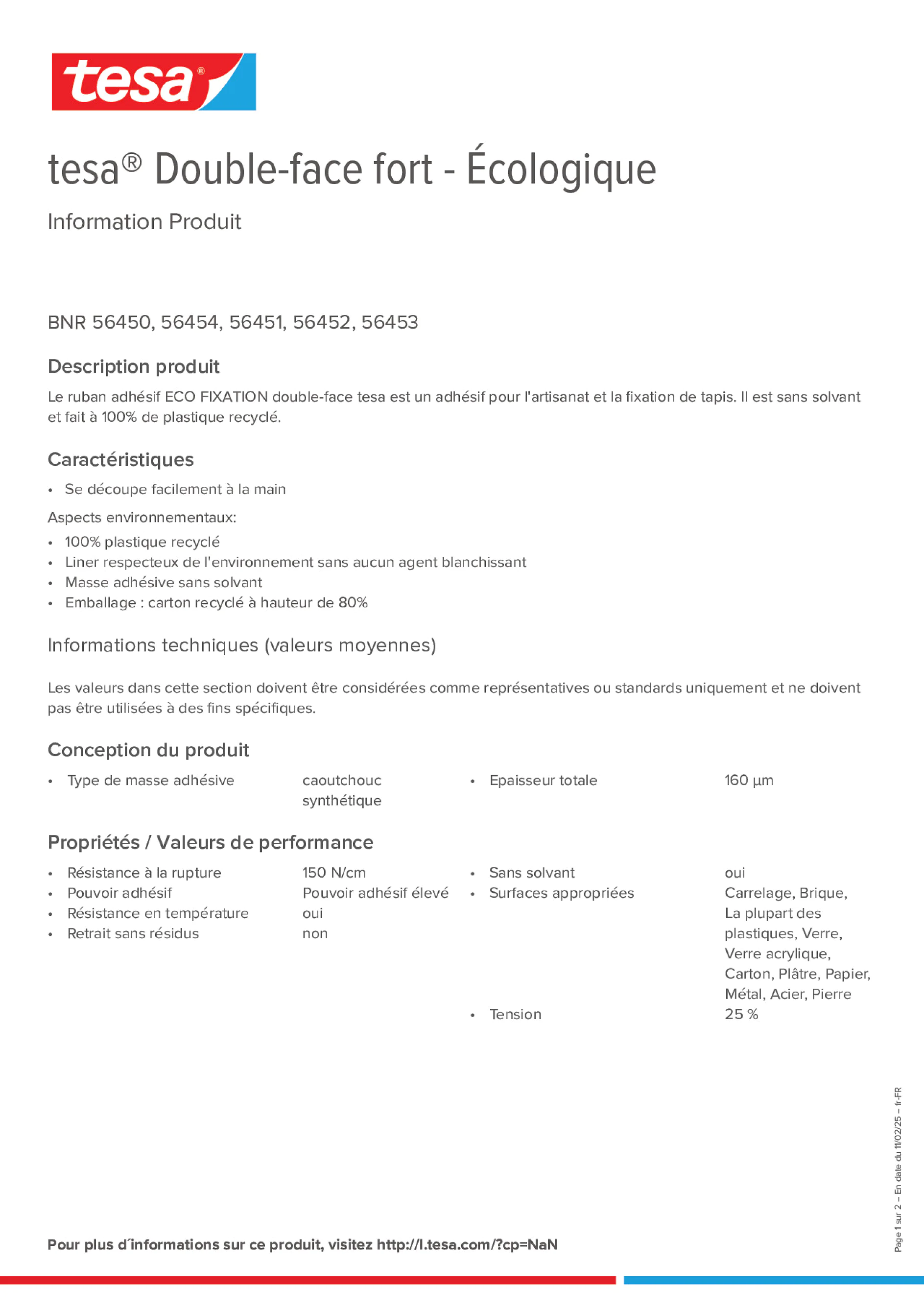 Product information_tesa® 56450_fr-FR