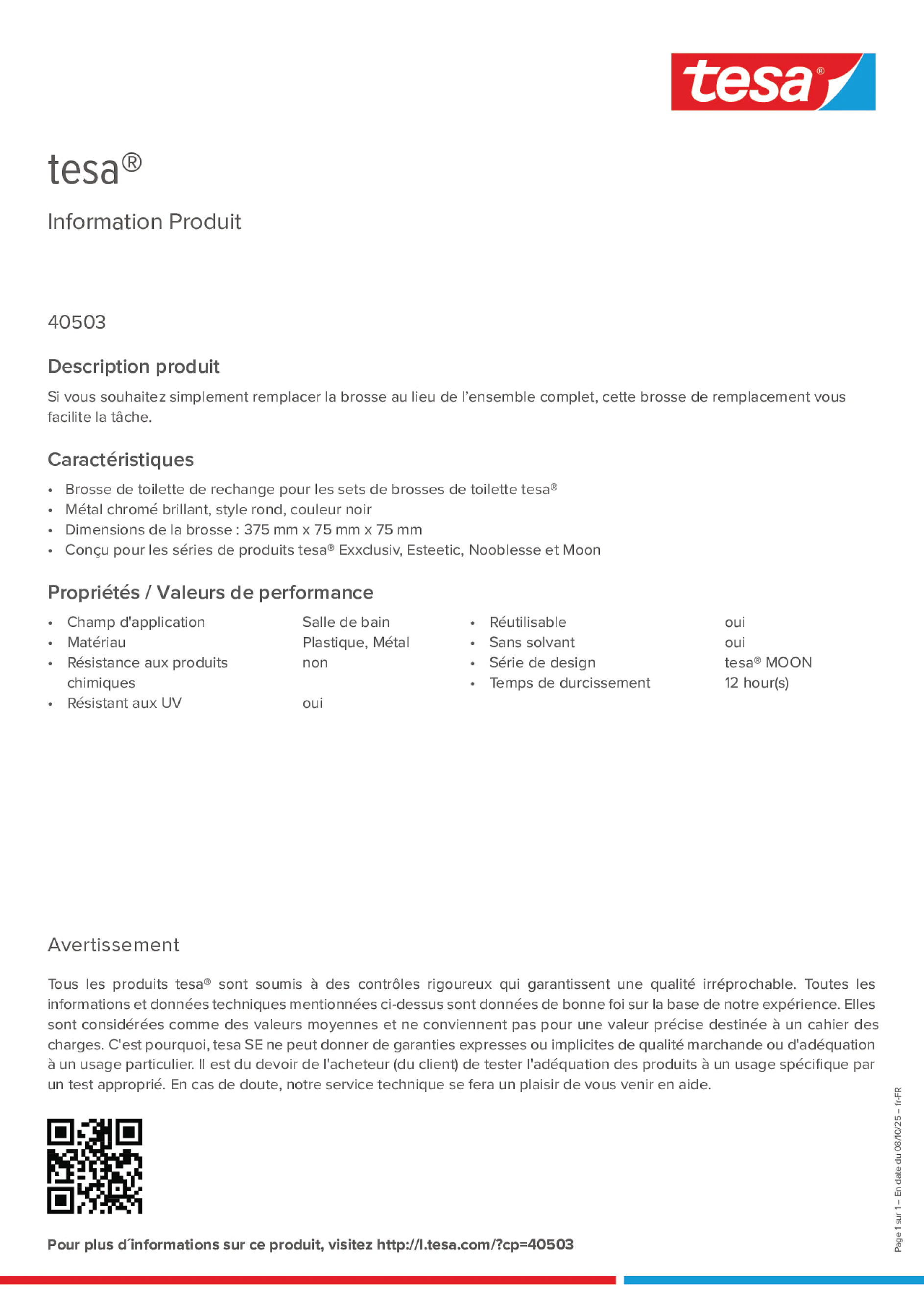 Product information_tesa® 40503_fr-FR