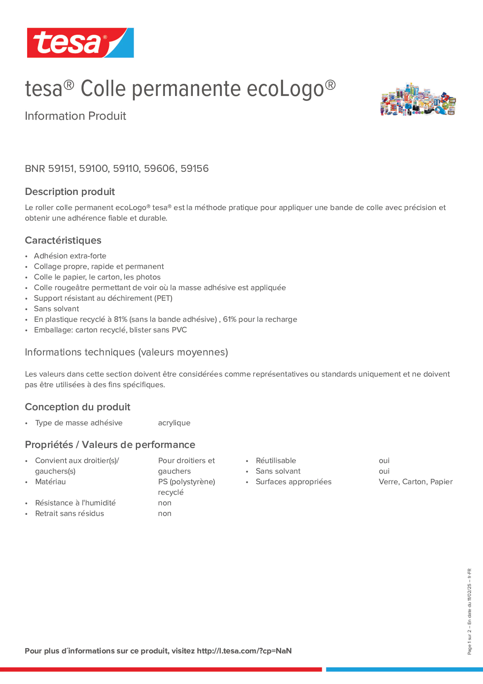 Product information_tesa® 59156_fr-FR