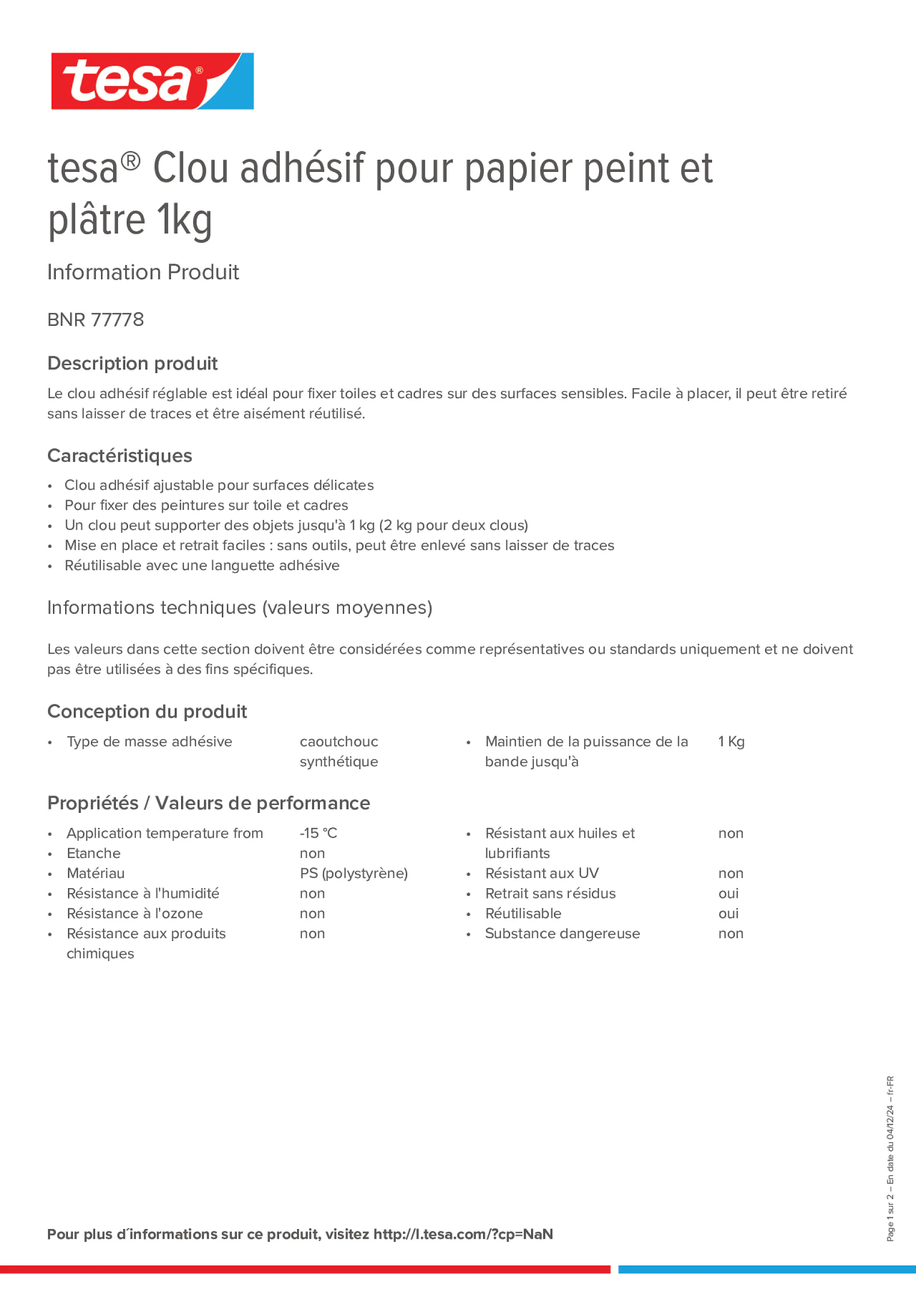 Product information_tesa® 77778_fr-FR