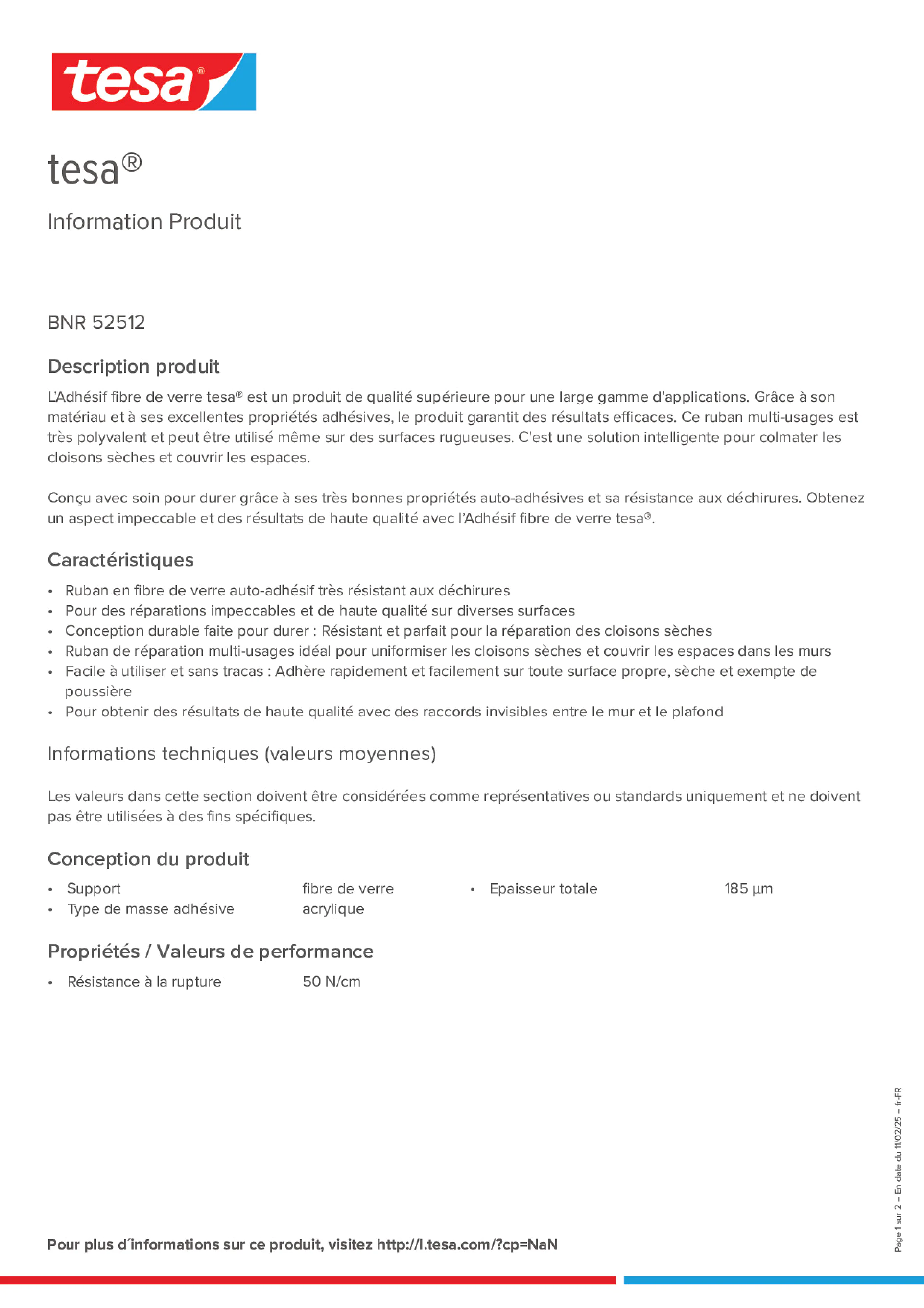 Product information_tesa® 52512_fr-FR