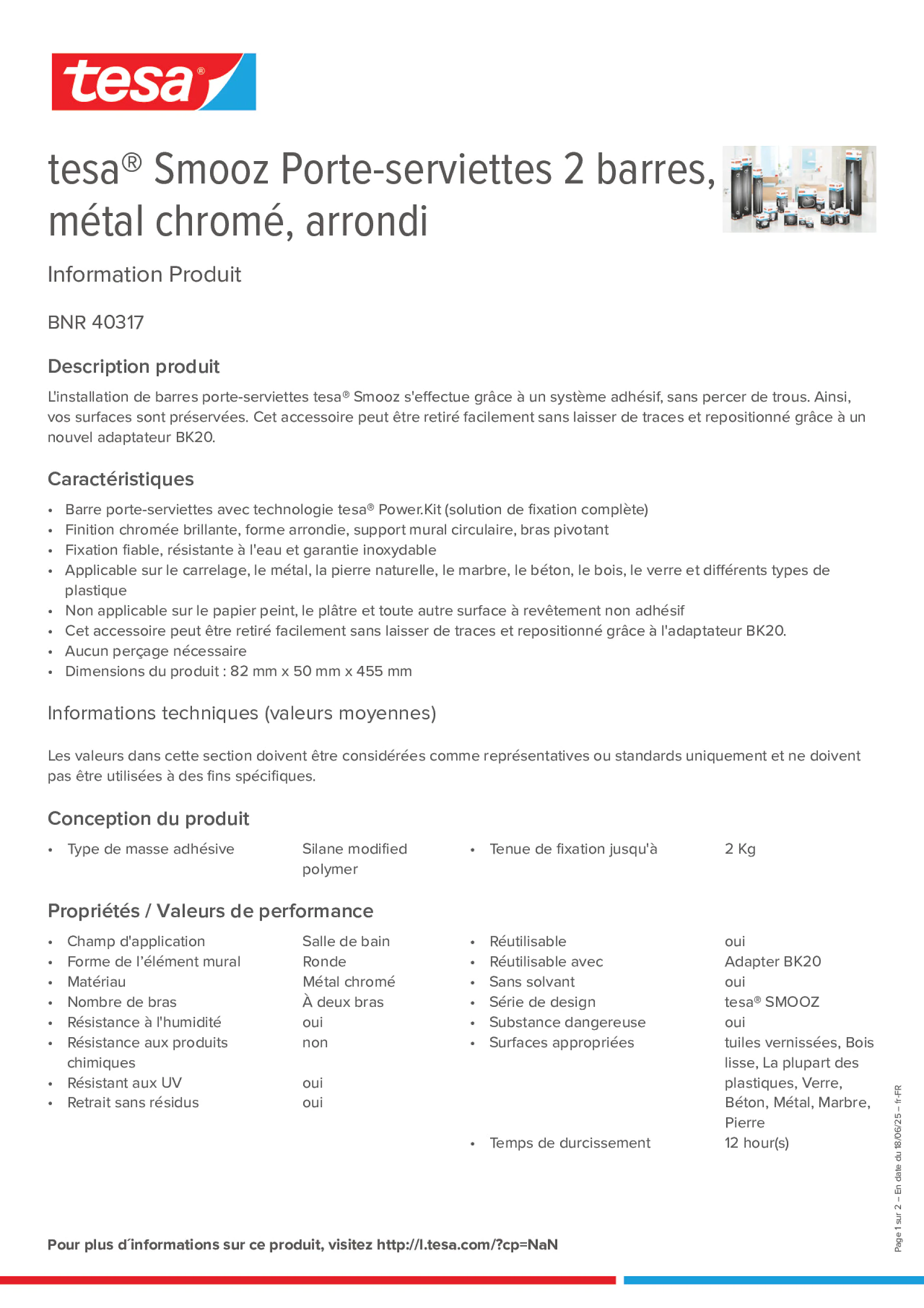 Product information_tesa® 40317_fr-FR