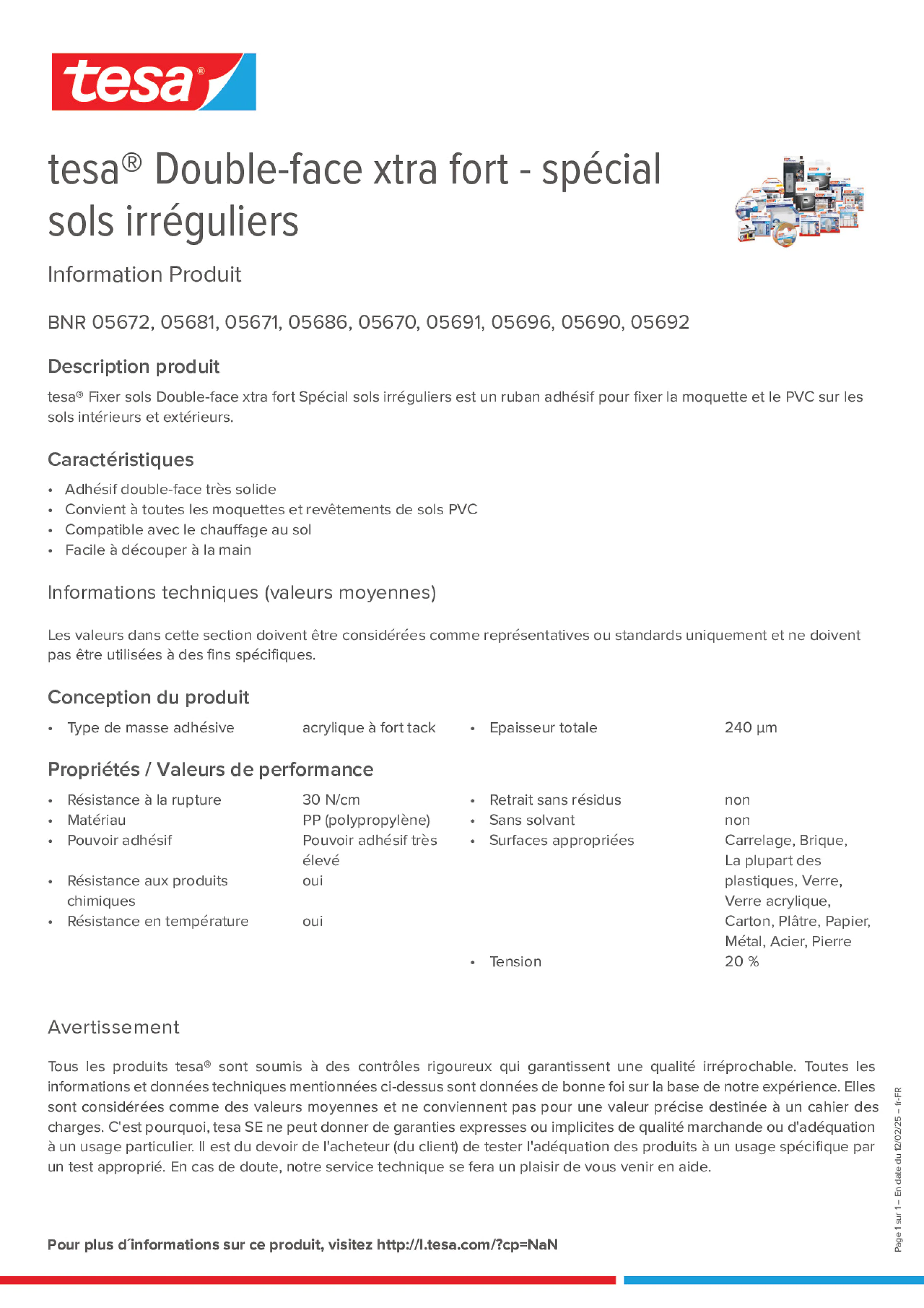 Product information_tesa® 5696_fr-FR