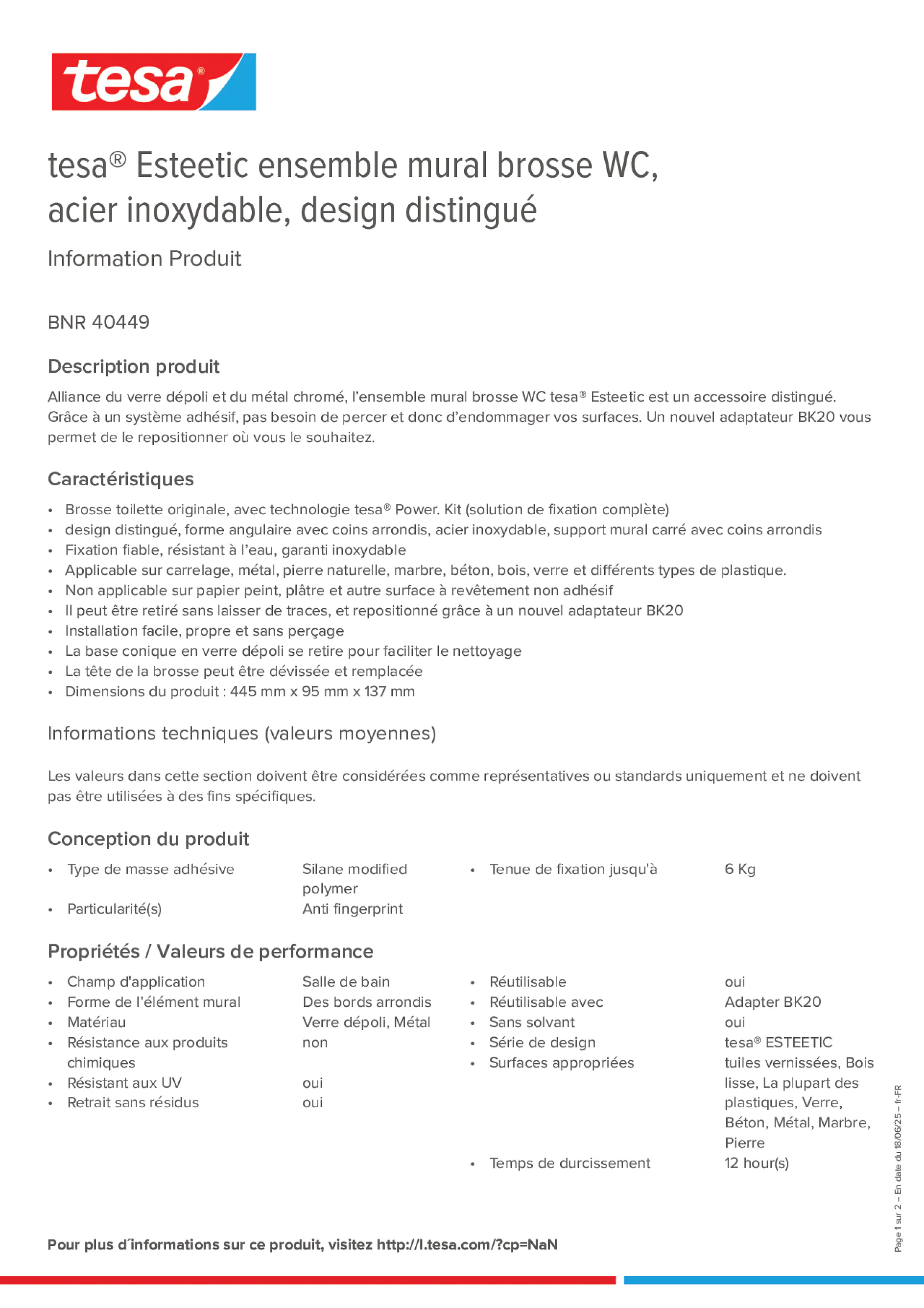 Product information_tesa® 40449_fr-FR