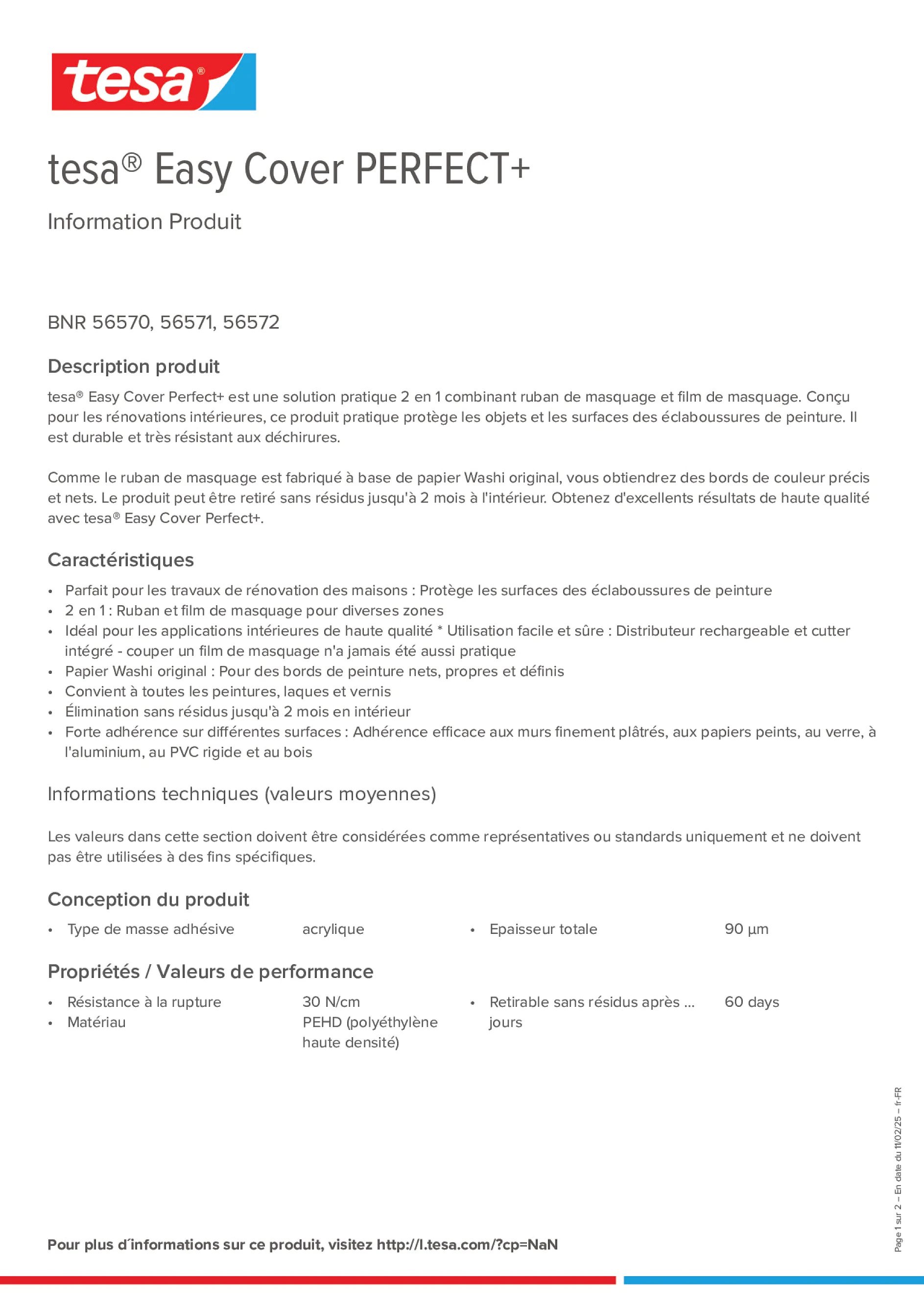 Product information_tesa® Easy Cover 56570_fr-FR