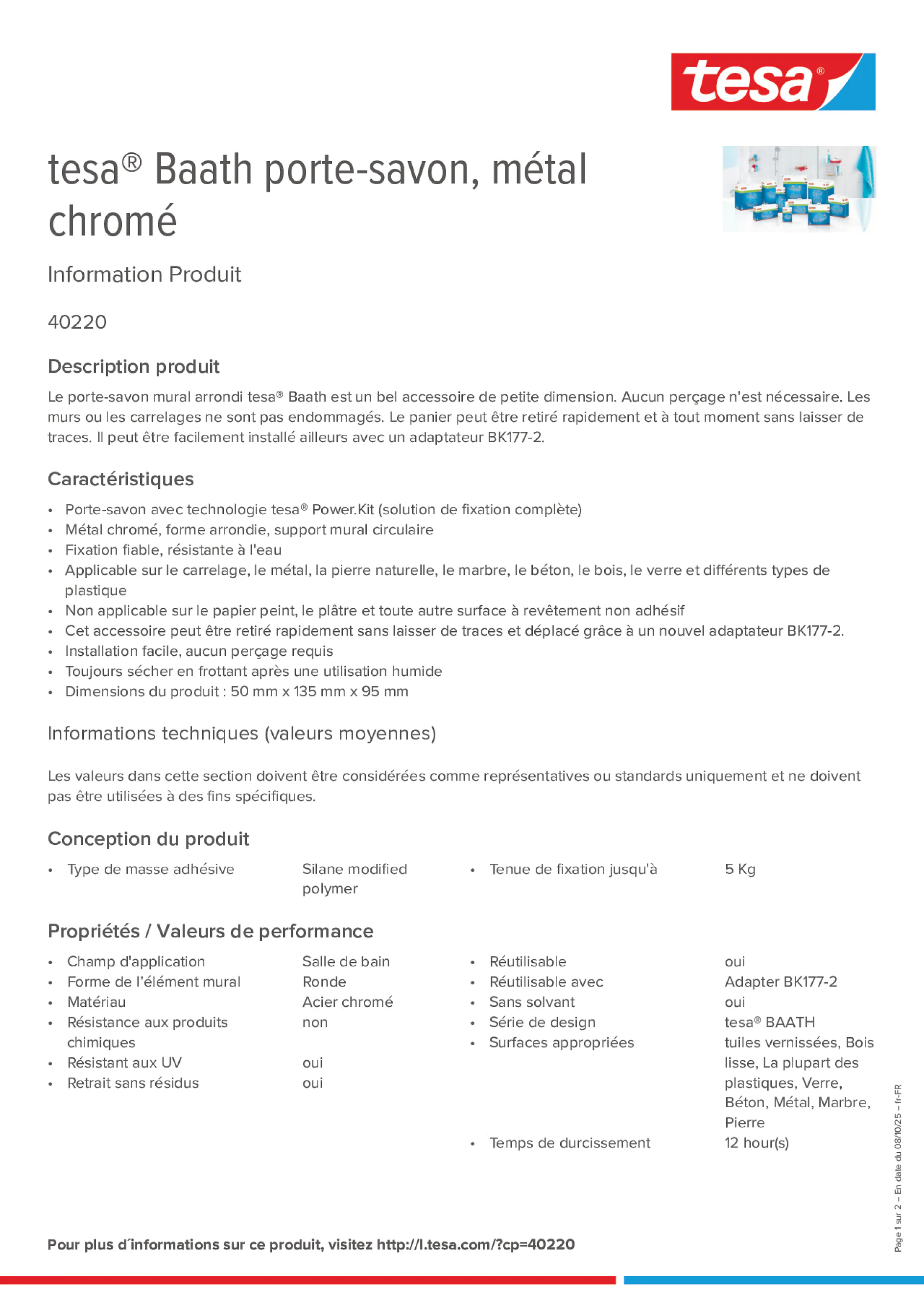 Product information_tesa® 40220_fr-FR