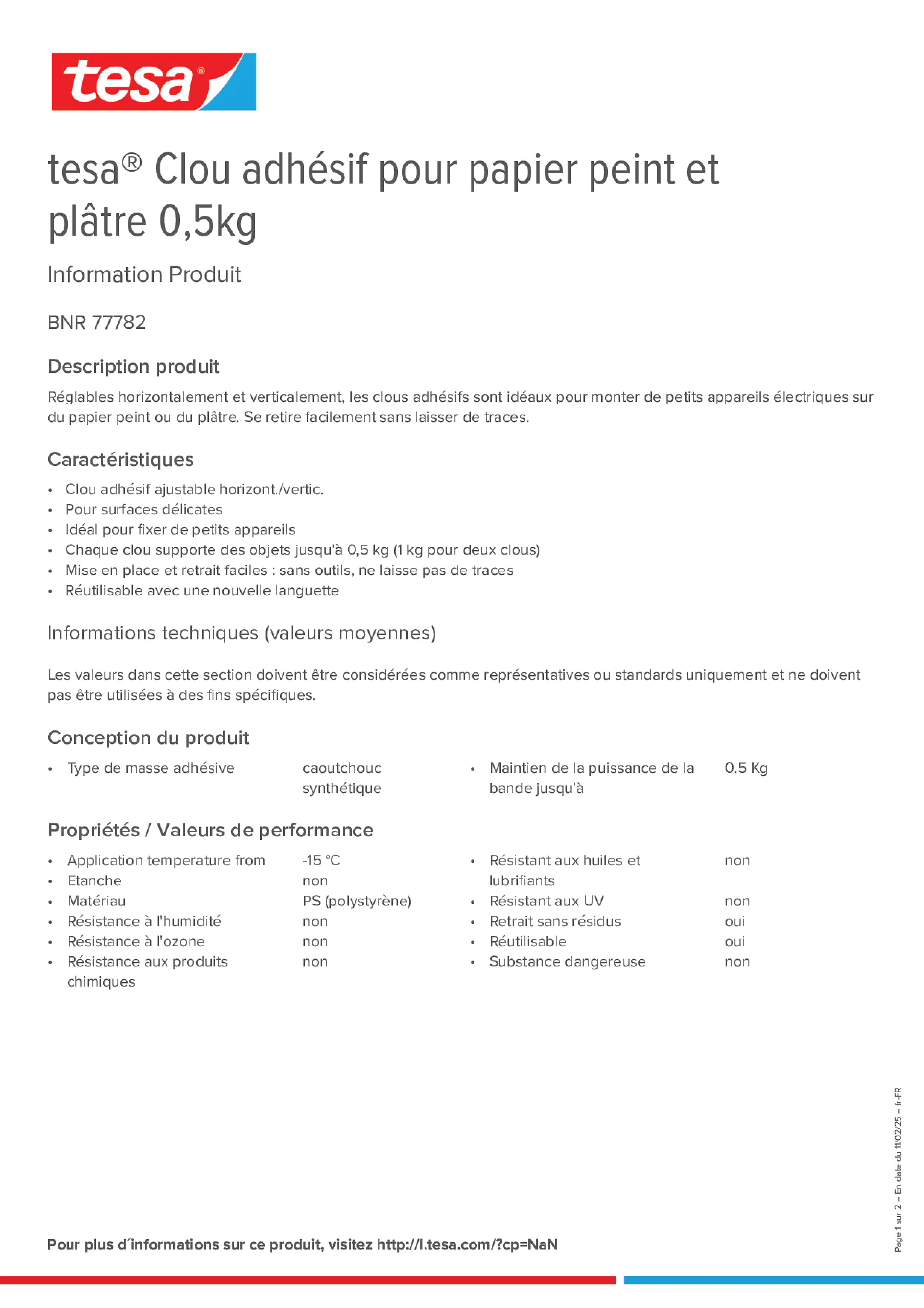 Product information_tesa® 77782_fr-FR
