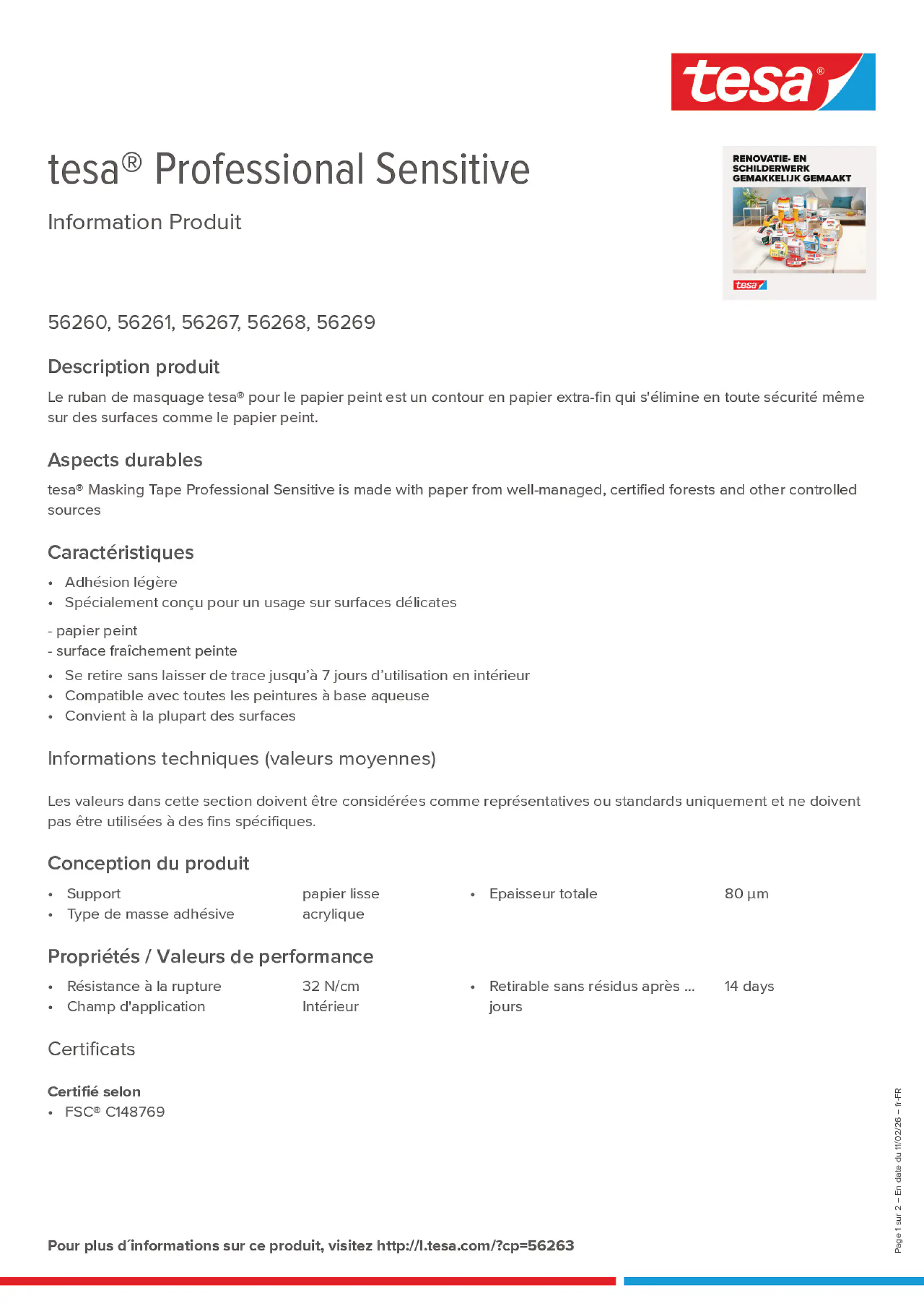 Product information_tesa® 56260_fr-FR