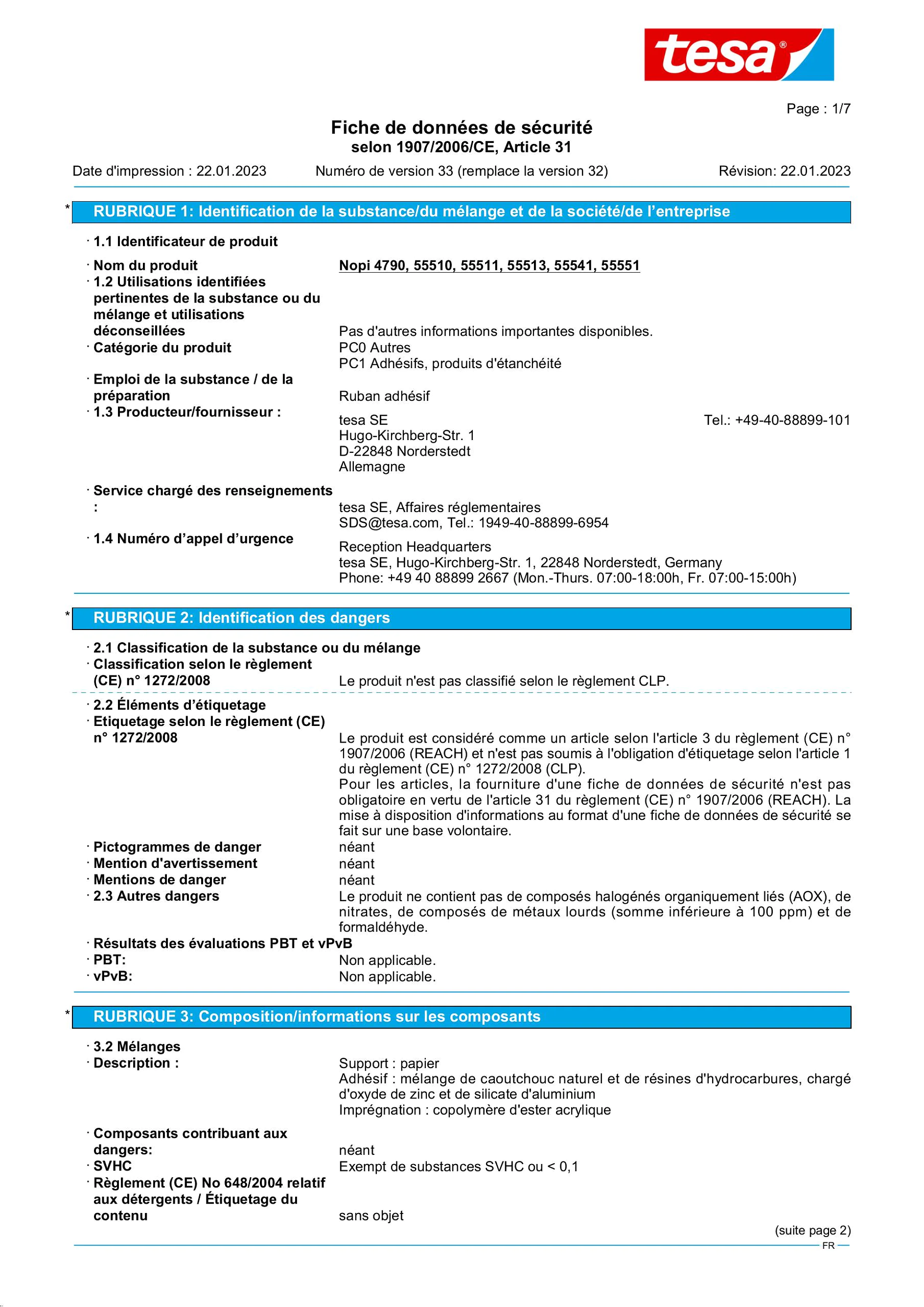 Safety data sheet_NOPI® 55513_fr-FR_v33