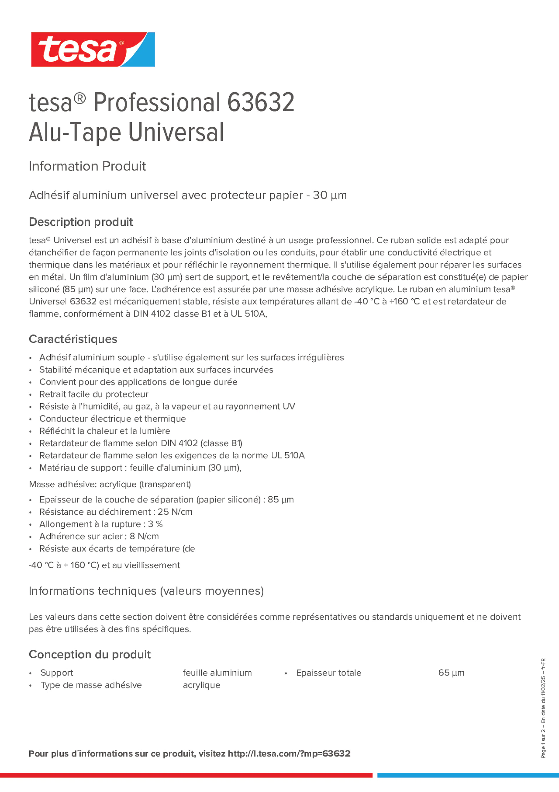 Product information_tesa® Professional 63632_fr-FR