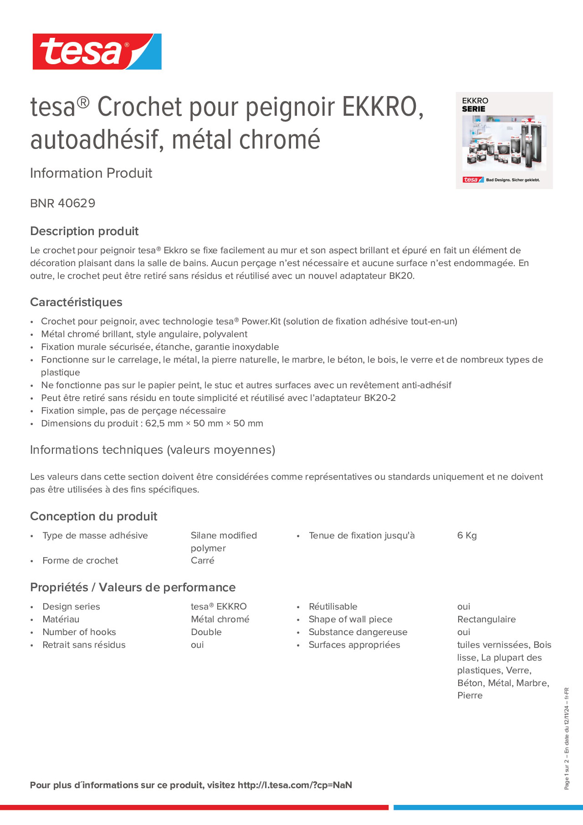 Product information_tesa® 40629_fr-FR