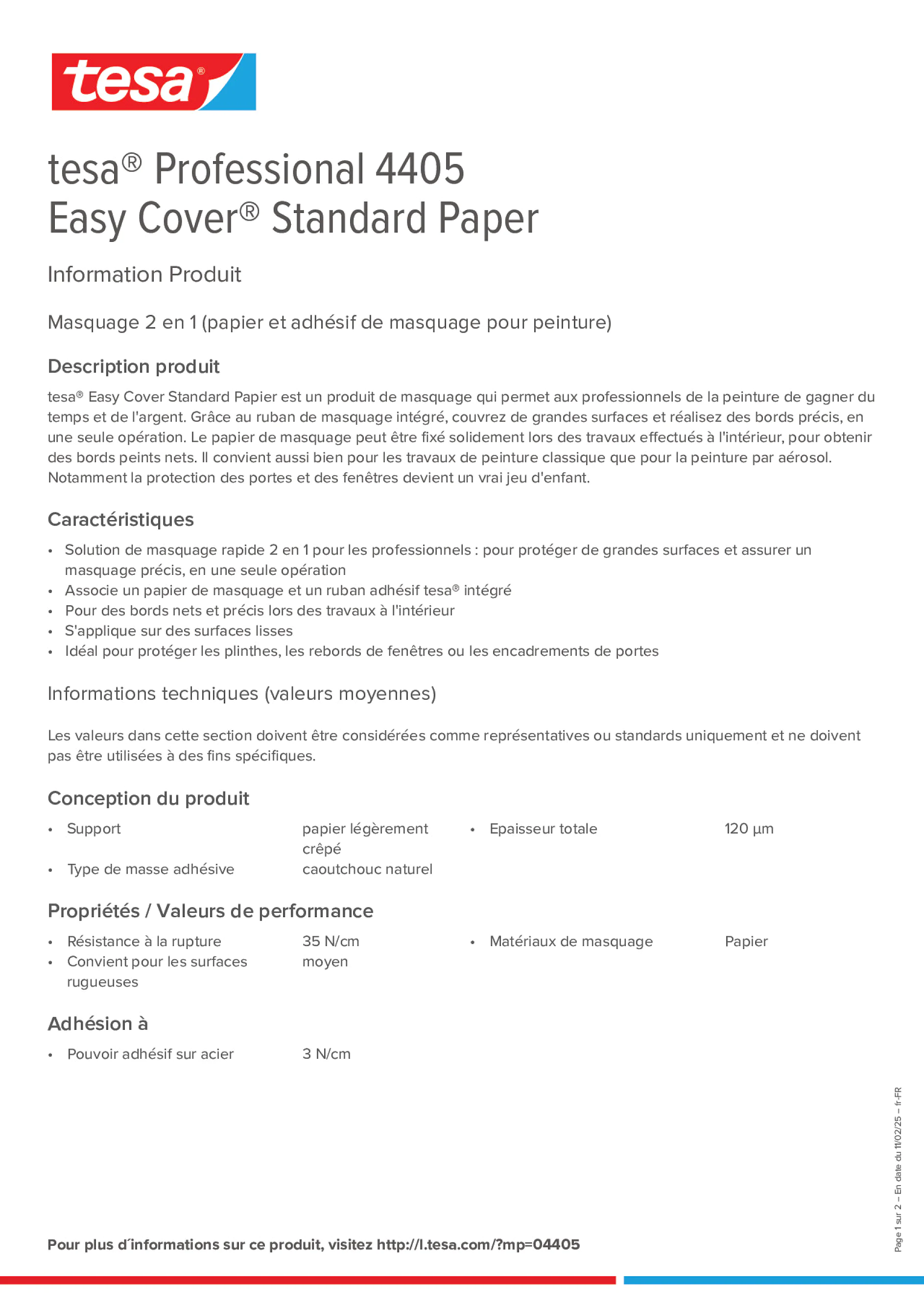 Product information_tesa® Professional 04405_fr-FR