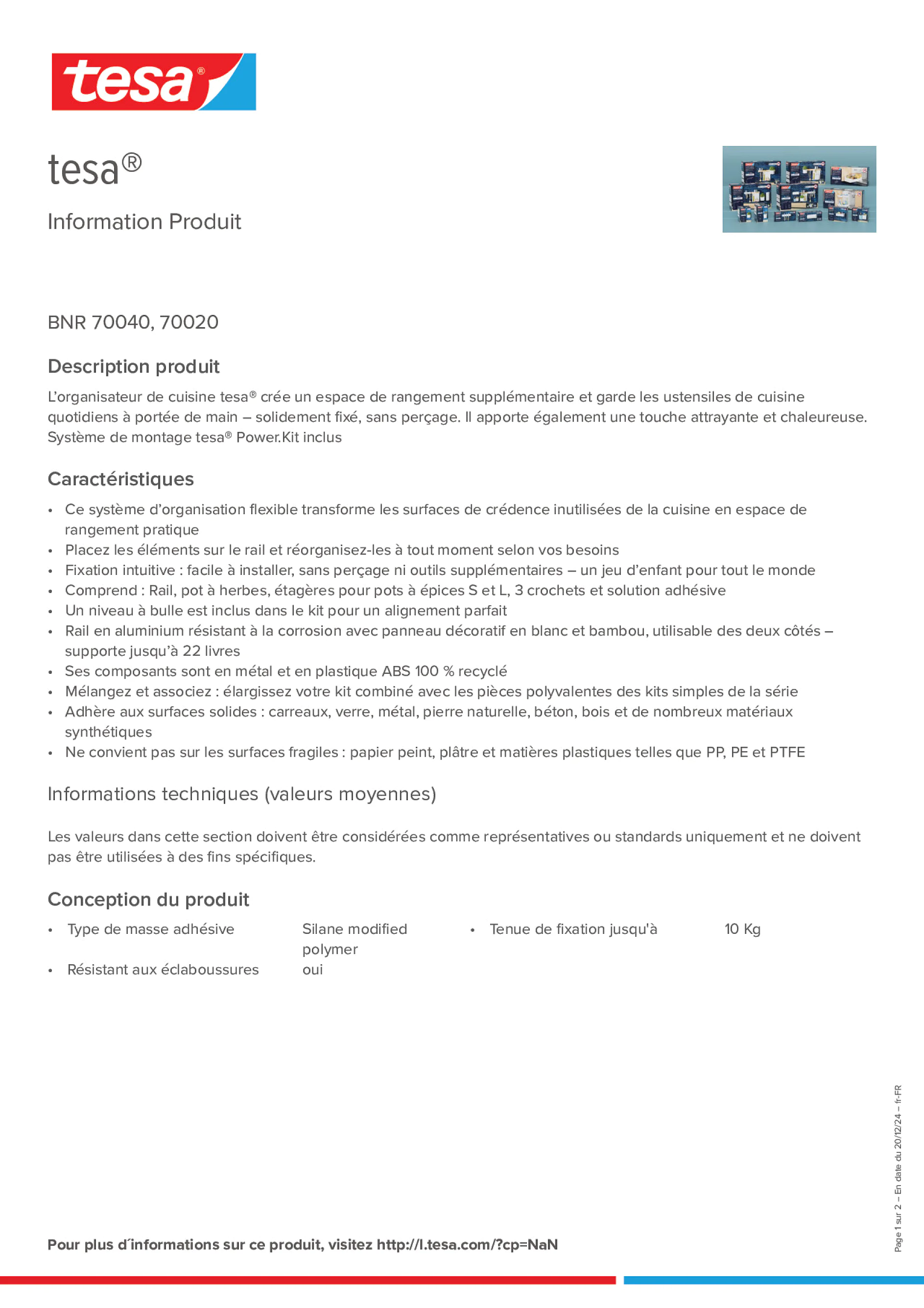 Product information_tesa® 70040_fr-FR