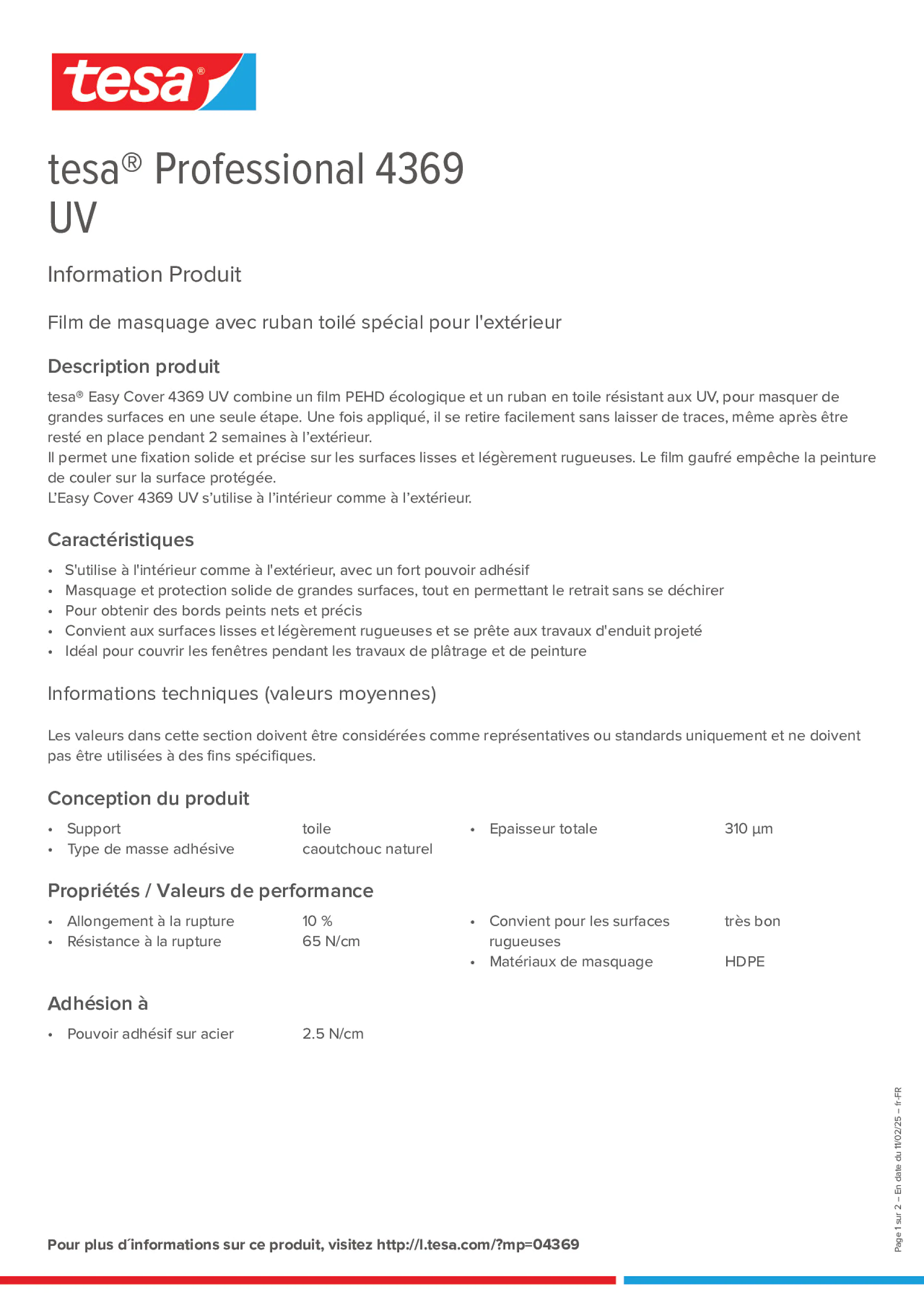 Product information_tesa® Professional 04369_fr-FR