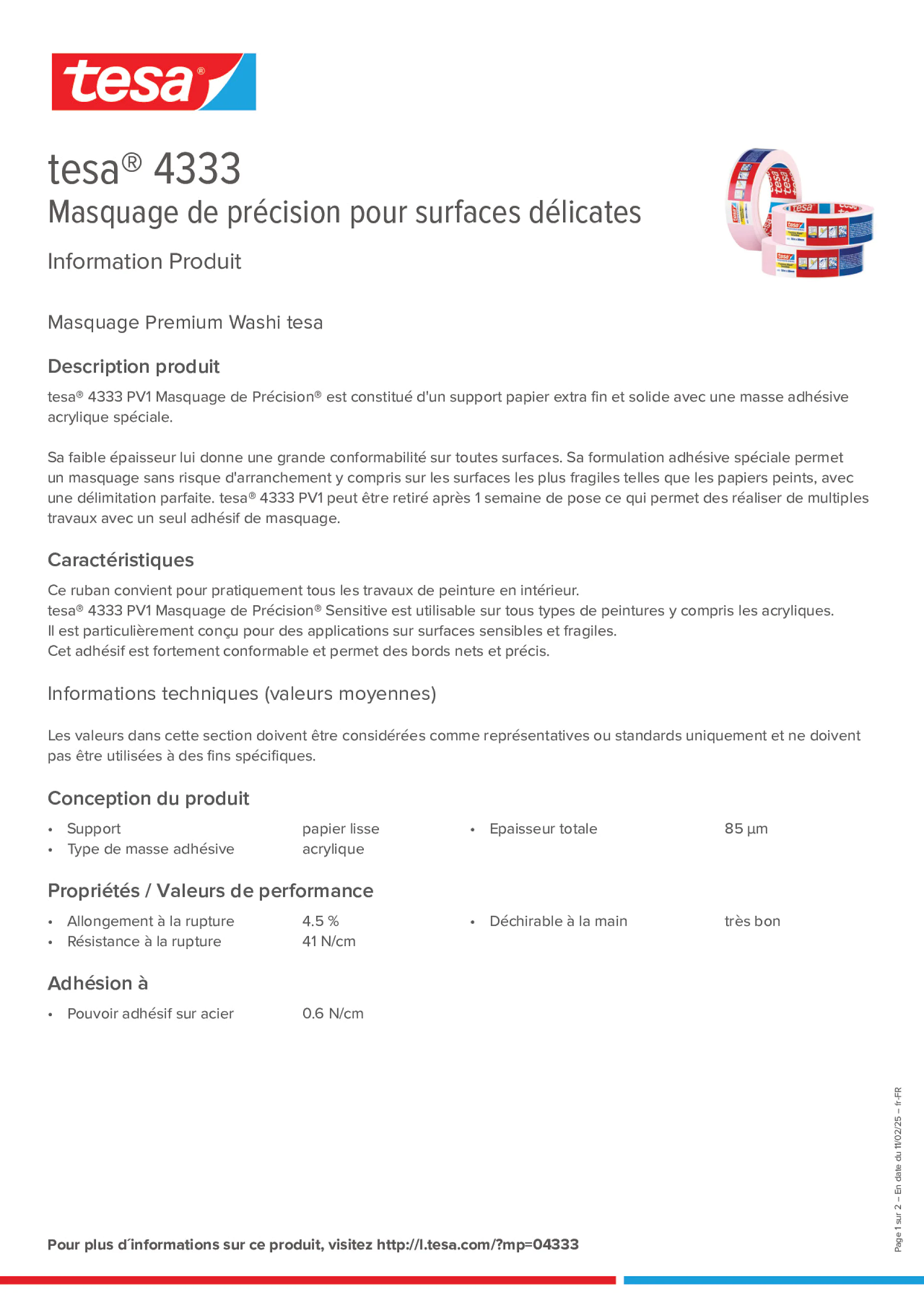 Product information_tesa® 04333_fr-FR
