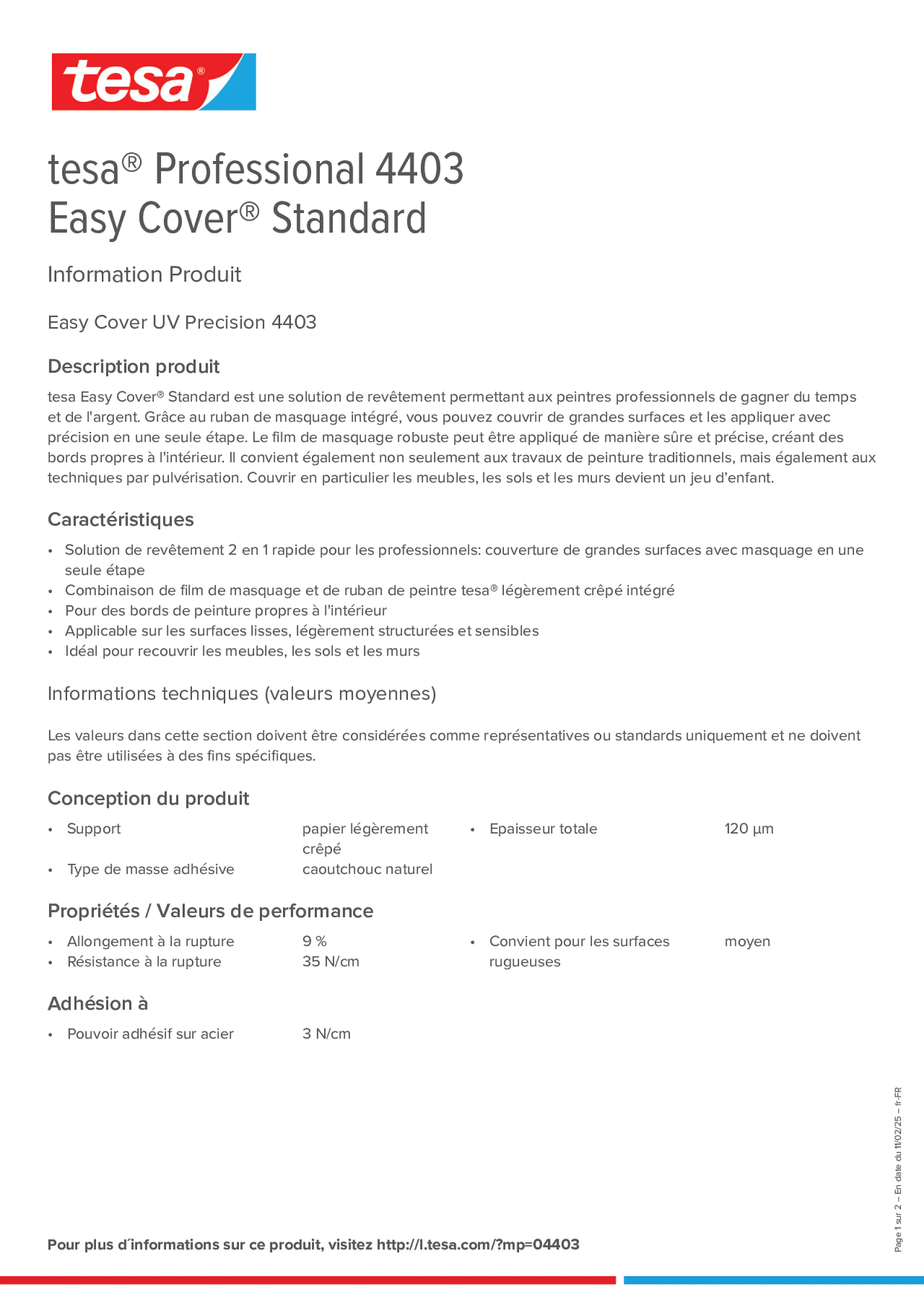 Product information_tesa® Professional 04403_fr-FR