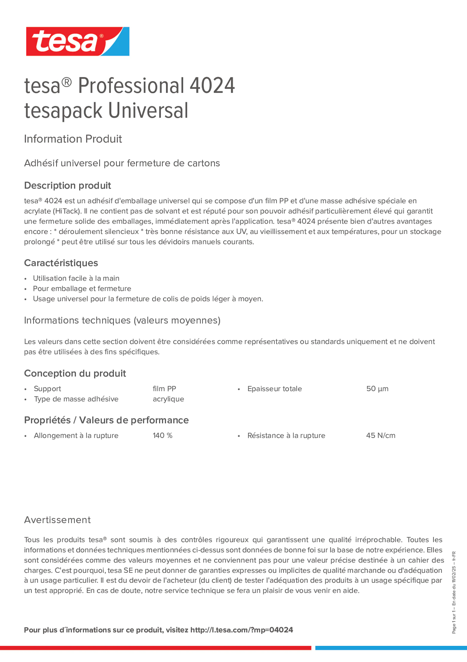 Product information_tesa® Professional 04024_fr-FR