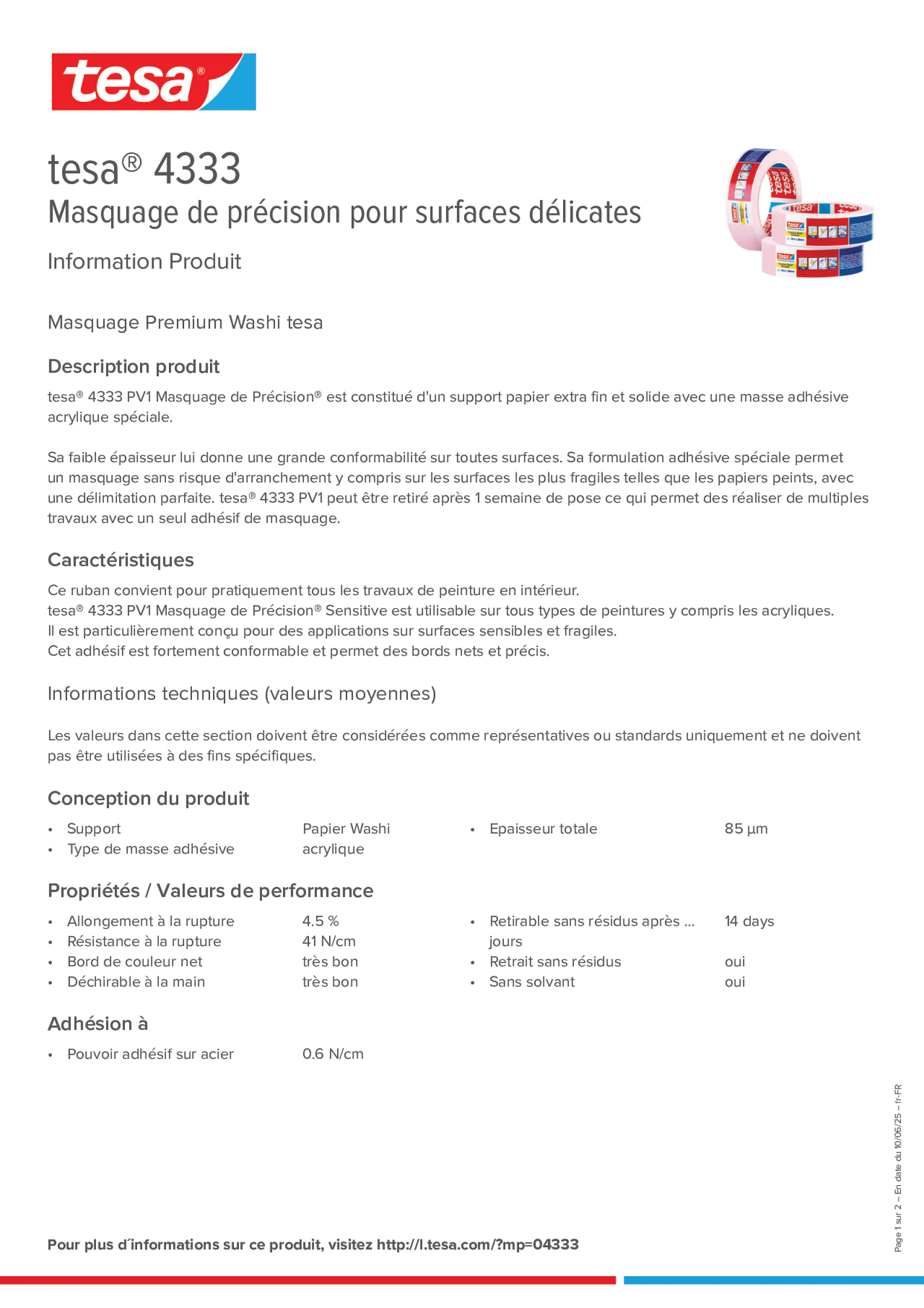 Product information_tesa® 04333_fr-FR