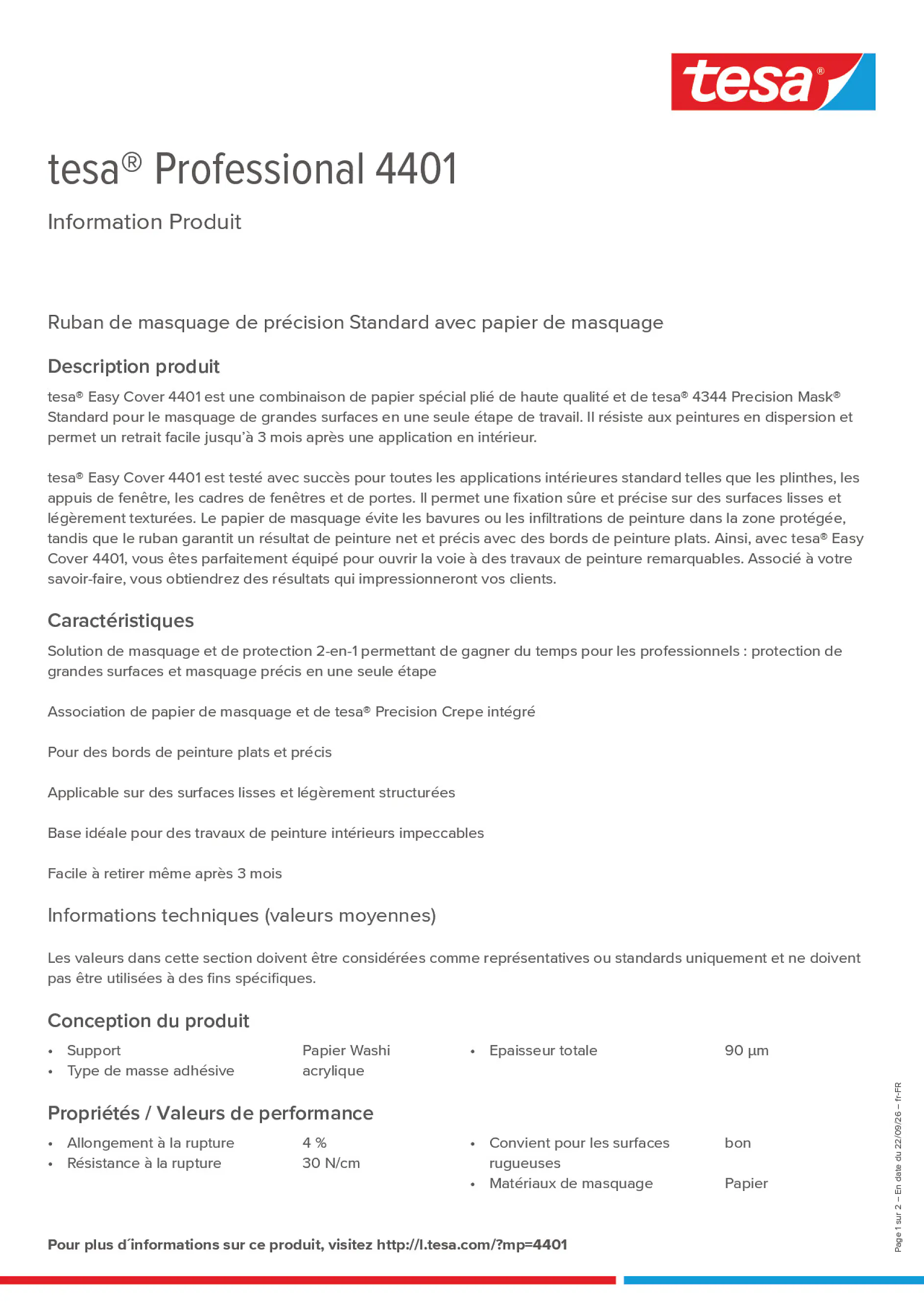 Product information_tesa® Professional 04401_fr-FR