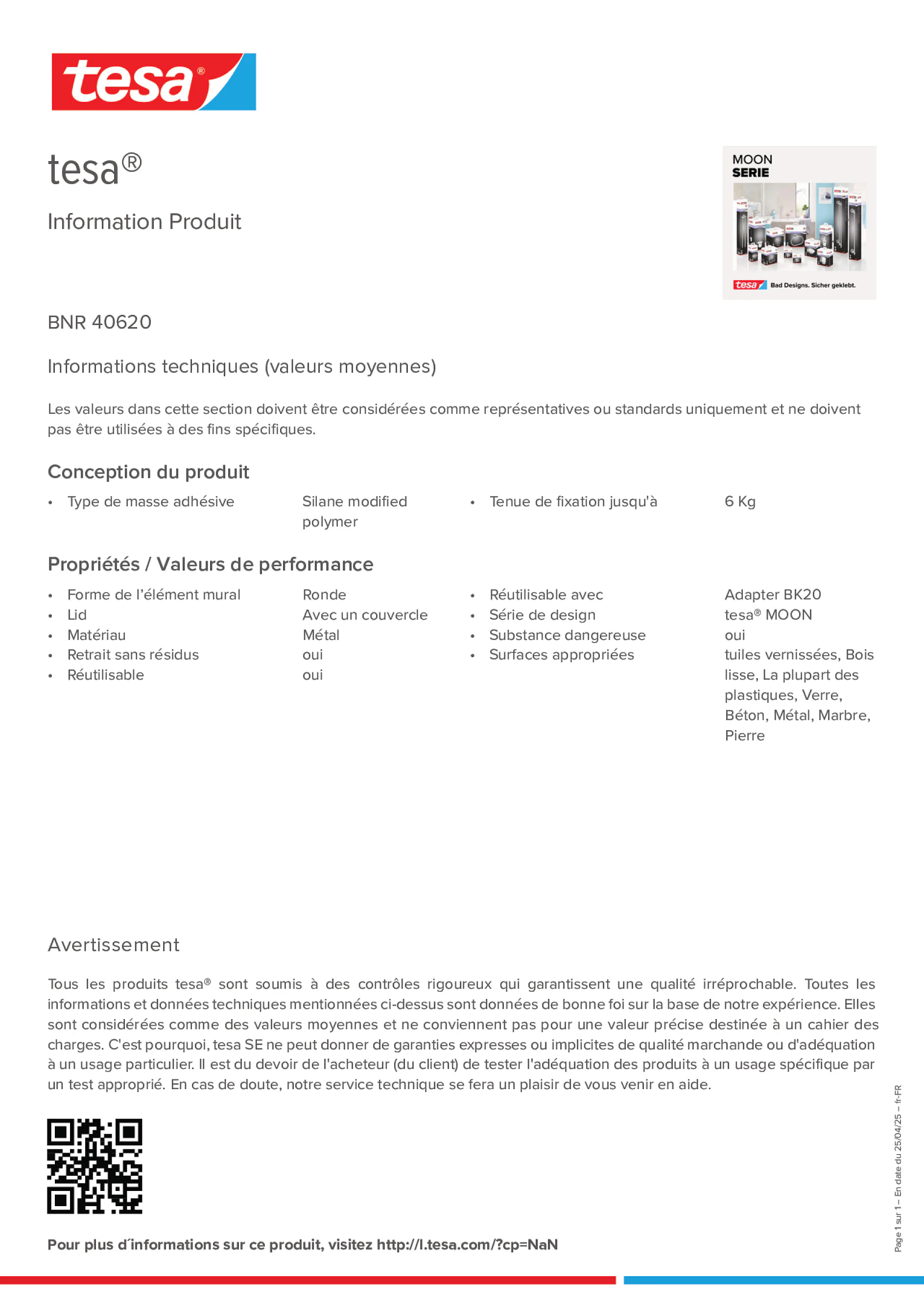 Product information_tesa® 40620_fr-FR