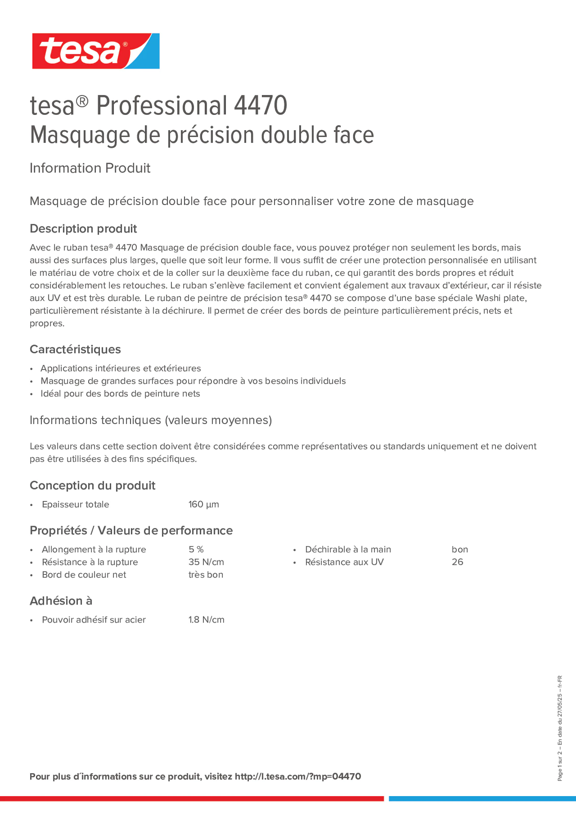 Product information_tesa® Professional 04470_fr-FR