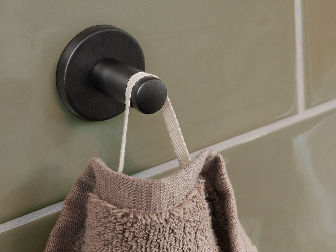 6 Crochets Adhésifs Pour Plafond – Rotation 360°, Sans Perçage – En Plastique, Blanc/noir/gris – Pour Plantes Légères, Décorations