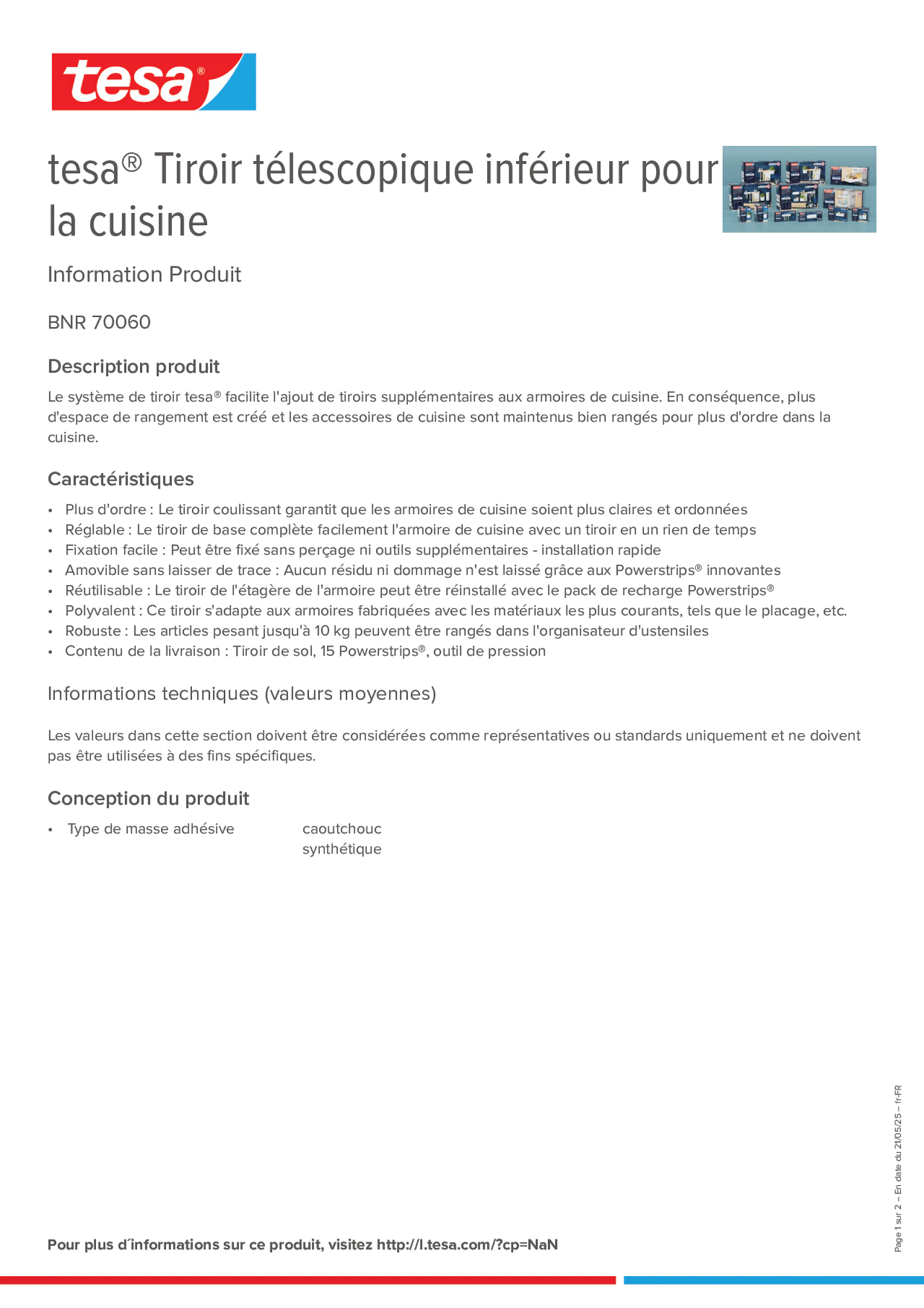 Product information_tesa® 70060_fr-FR
