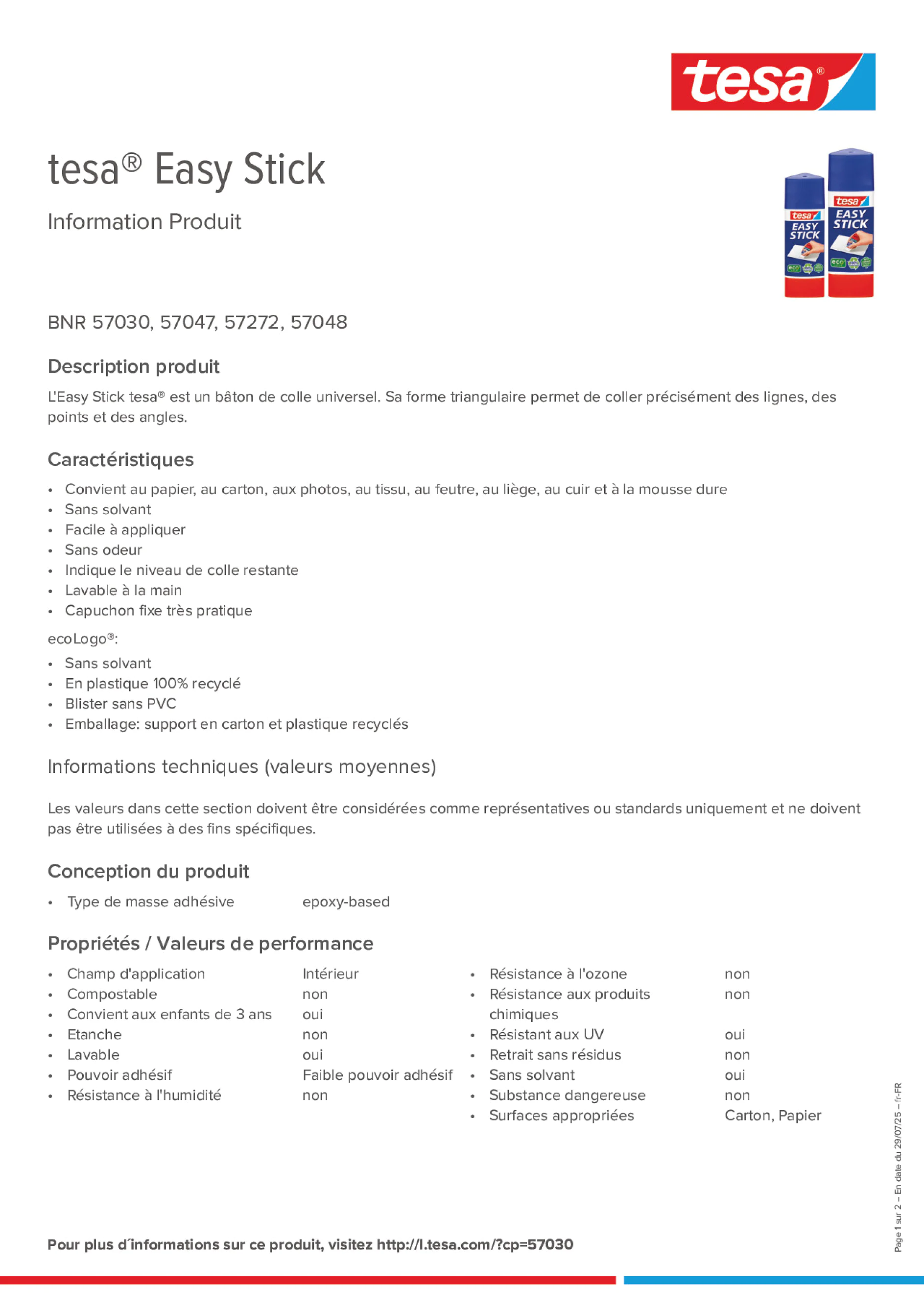 Product information_tesa® 57272_fr-FR