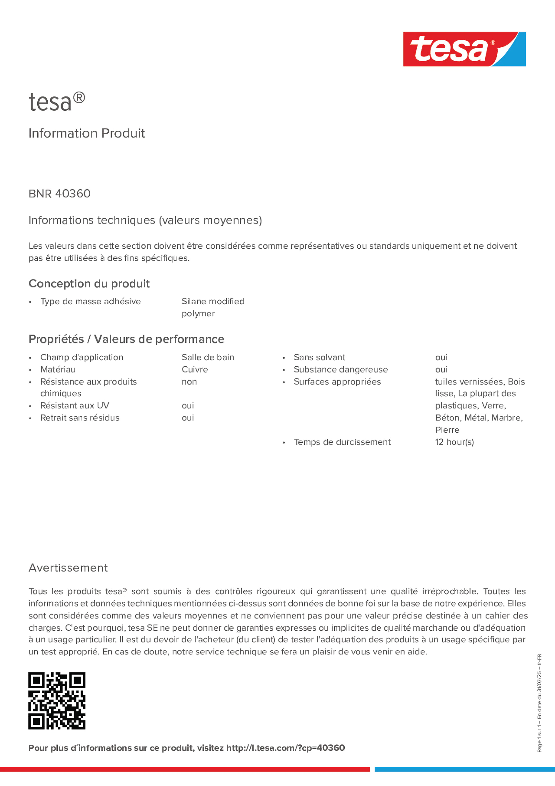 Product information_tesa® 40360_fr-FR