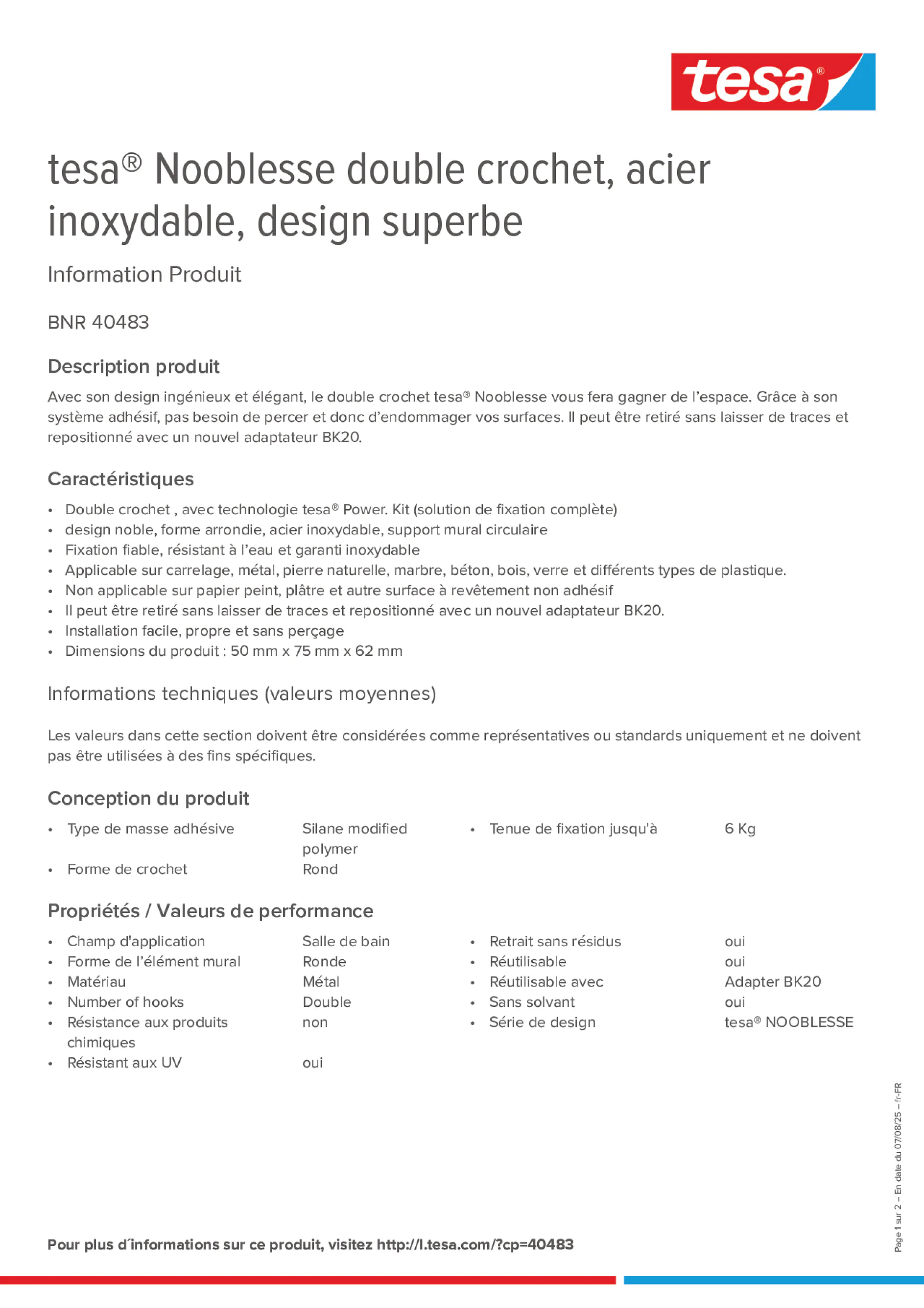 Product information_tesa® 40483_fr-FR